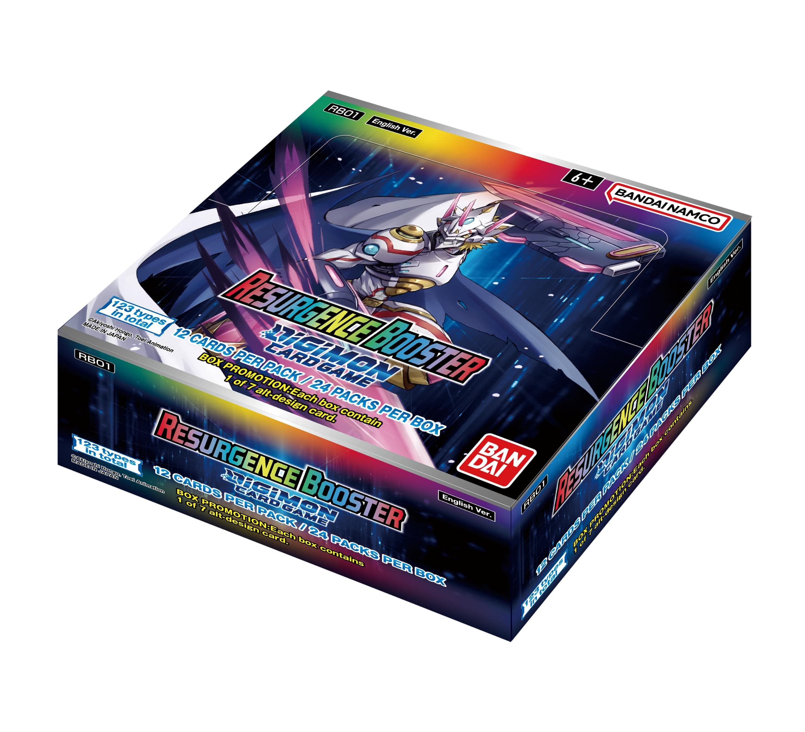 BANDAI DIGIMON CARD GAME: RESURGENCE BOOSTER BOX