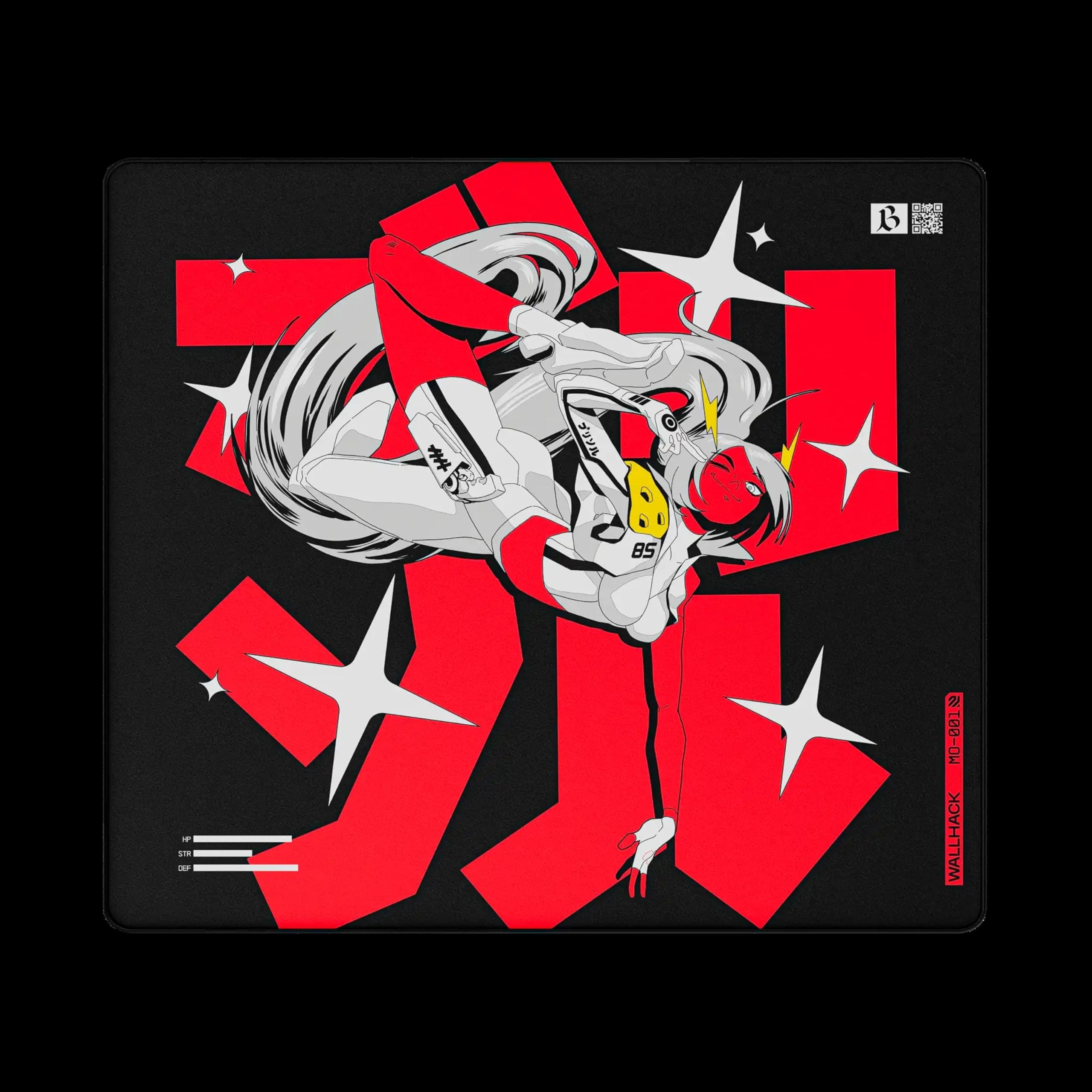 Wallhack Ultimate Controlled Speed pad & Precision Gaming Mouse Pad | Enhanced Surface for Professional Gamers Mouse Mat (Arcade Twins Sora (Speed))