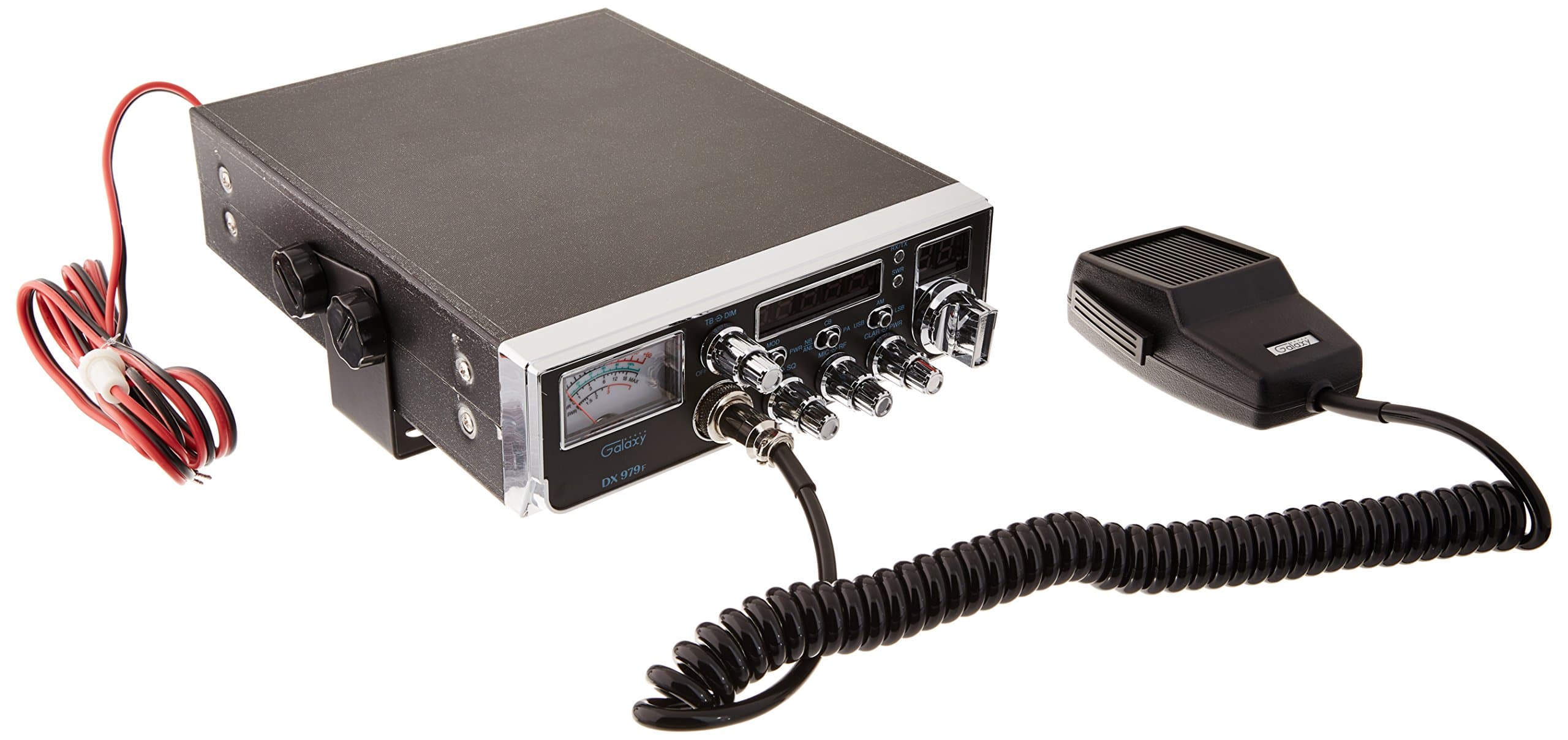 Mobile AM/SSB CB Radio with Frequency Counter & Backlit Faceplate in a Mid Size Chassis - 7.25" Wide