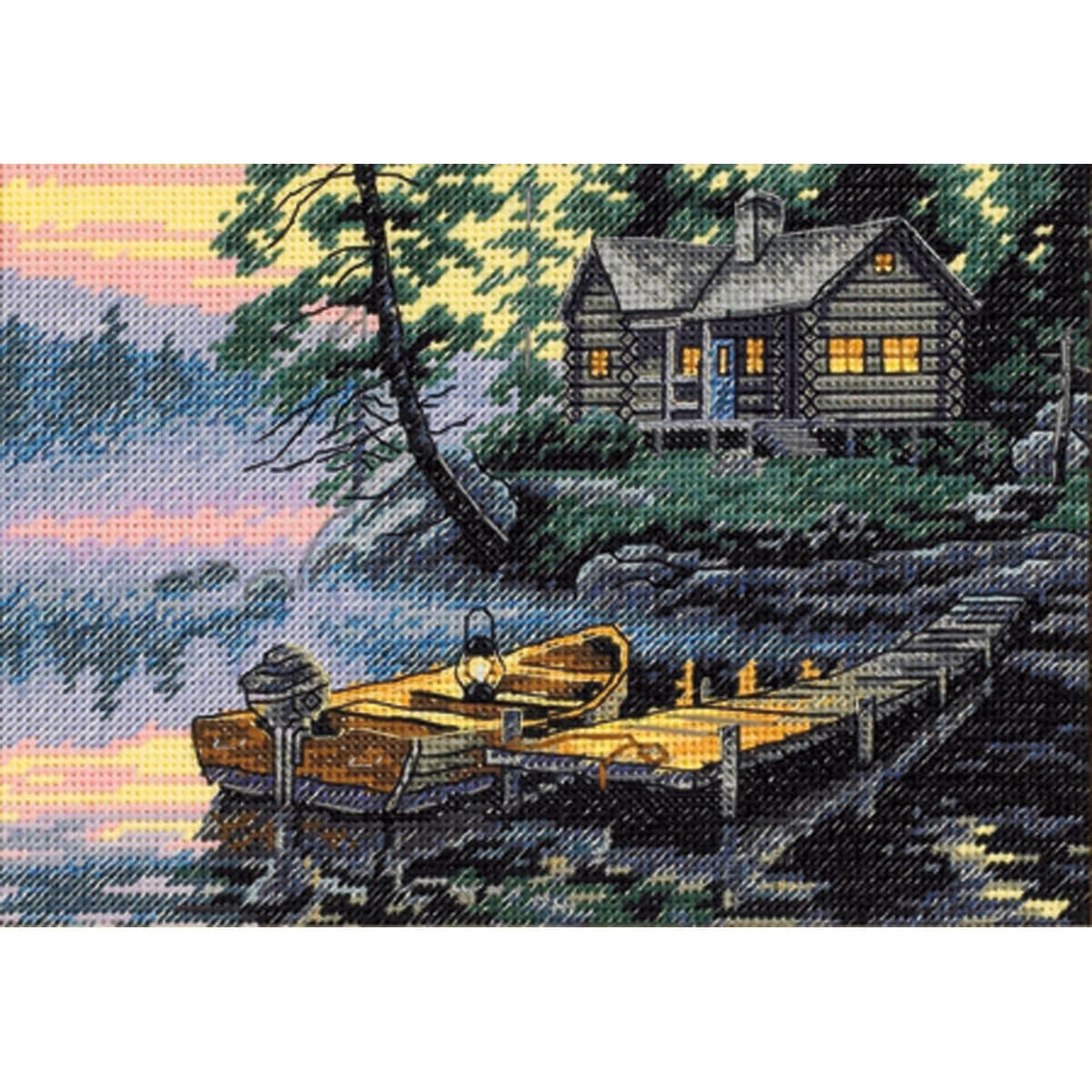 Dimensions Morning Lake - Cross Stitch Kit