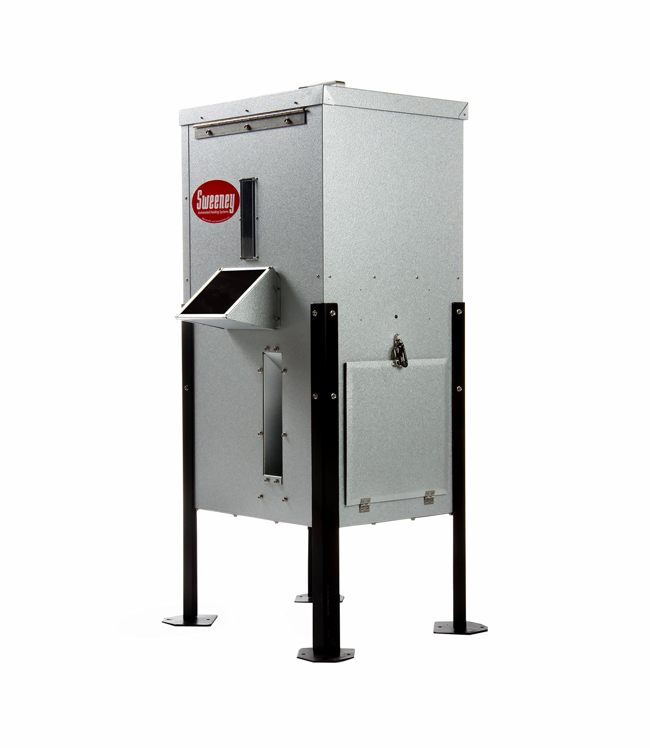 Sweeney Feeders Dock Mount Automatic Directional Fish Feeder - 125 Pound Capacity