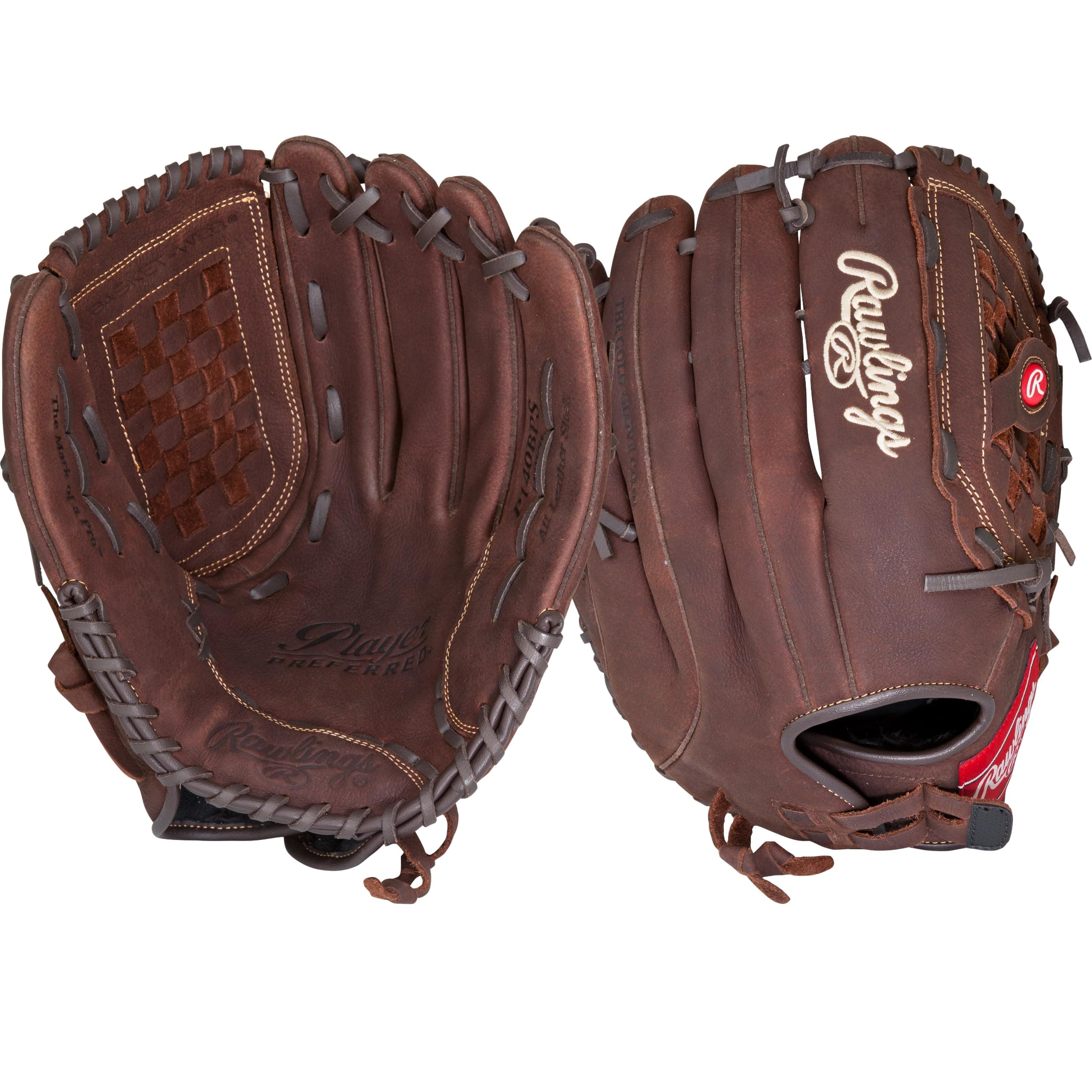 Rawlings | PLAYER PREFERRED Glove | Softball | Left Hand Throw | 14" - Basket Web
