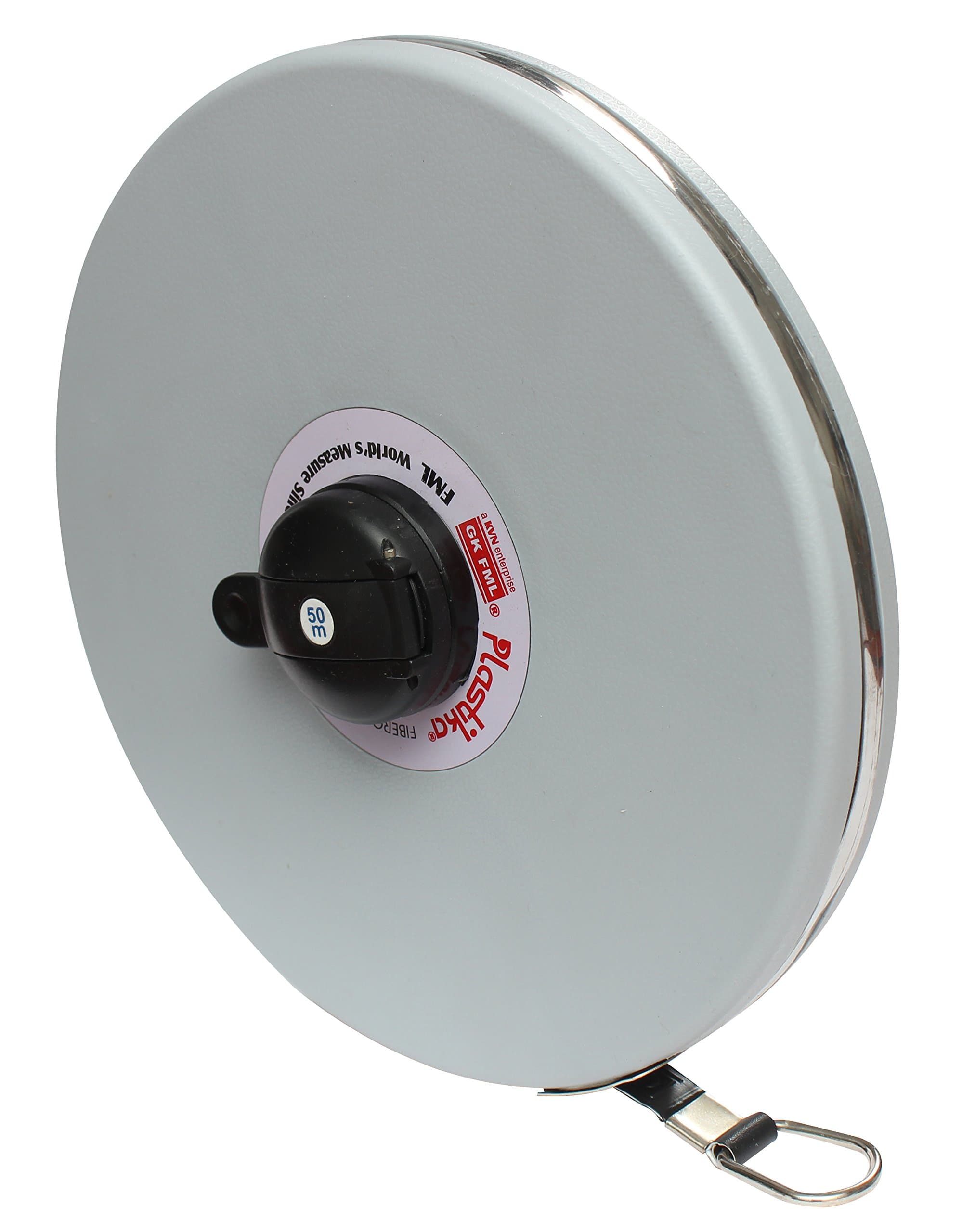 Freemans Measures Microfiber Plastika Measuring Tape, Grey, 50 Meter