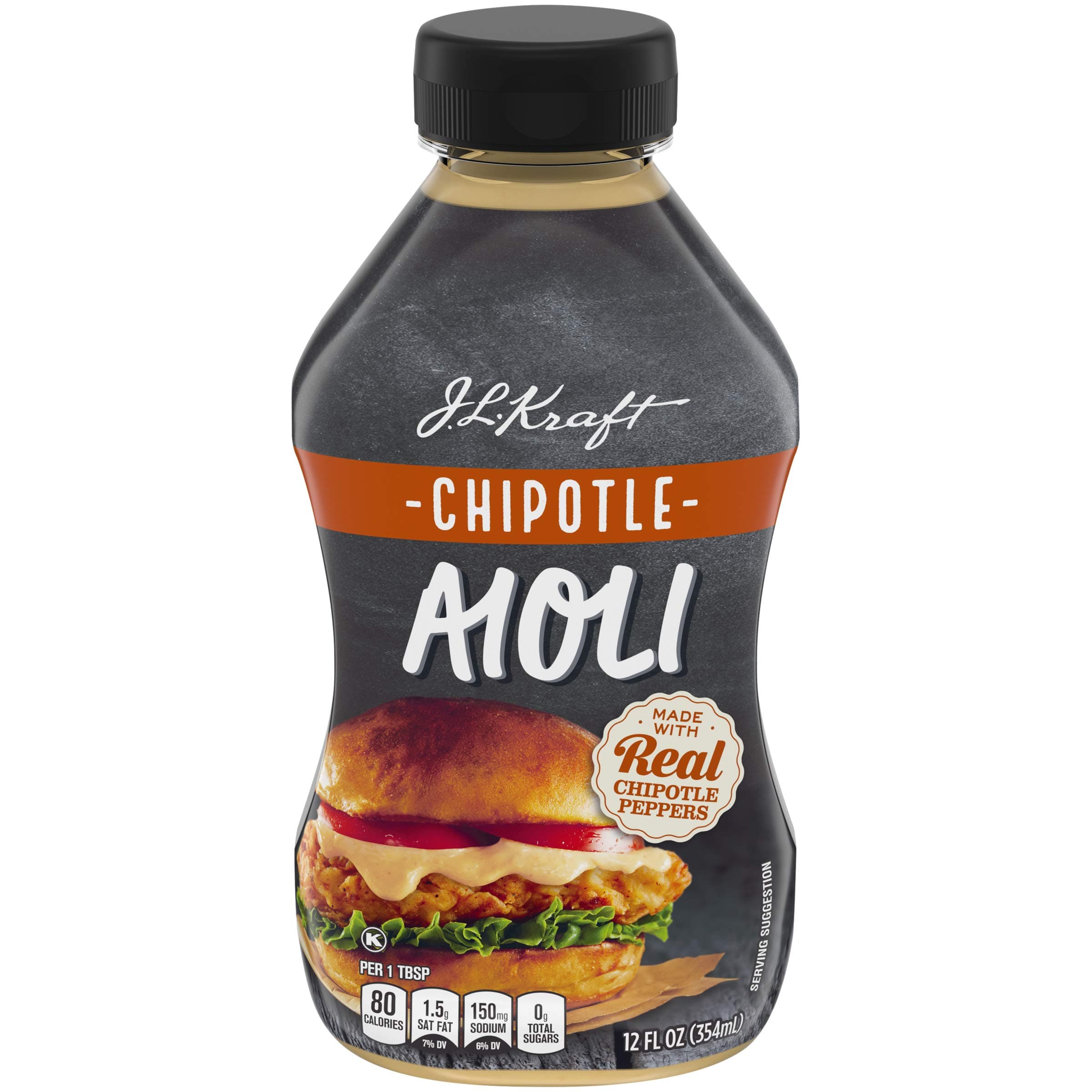 Kraft Chipotle Aioli (12 oz Bottle)