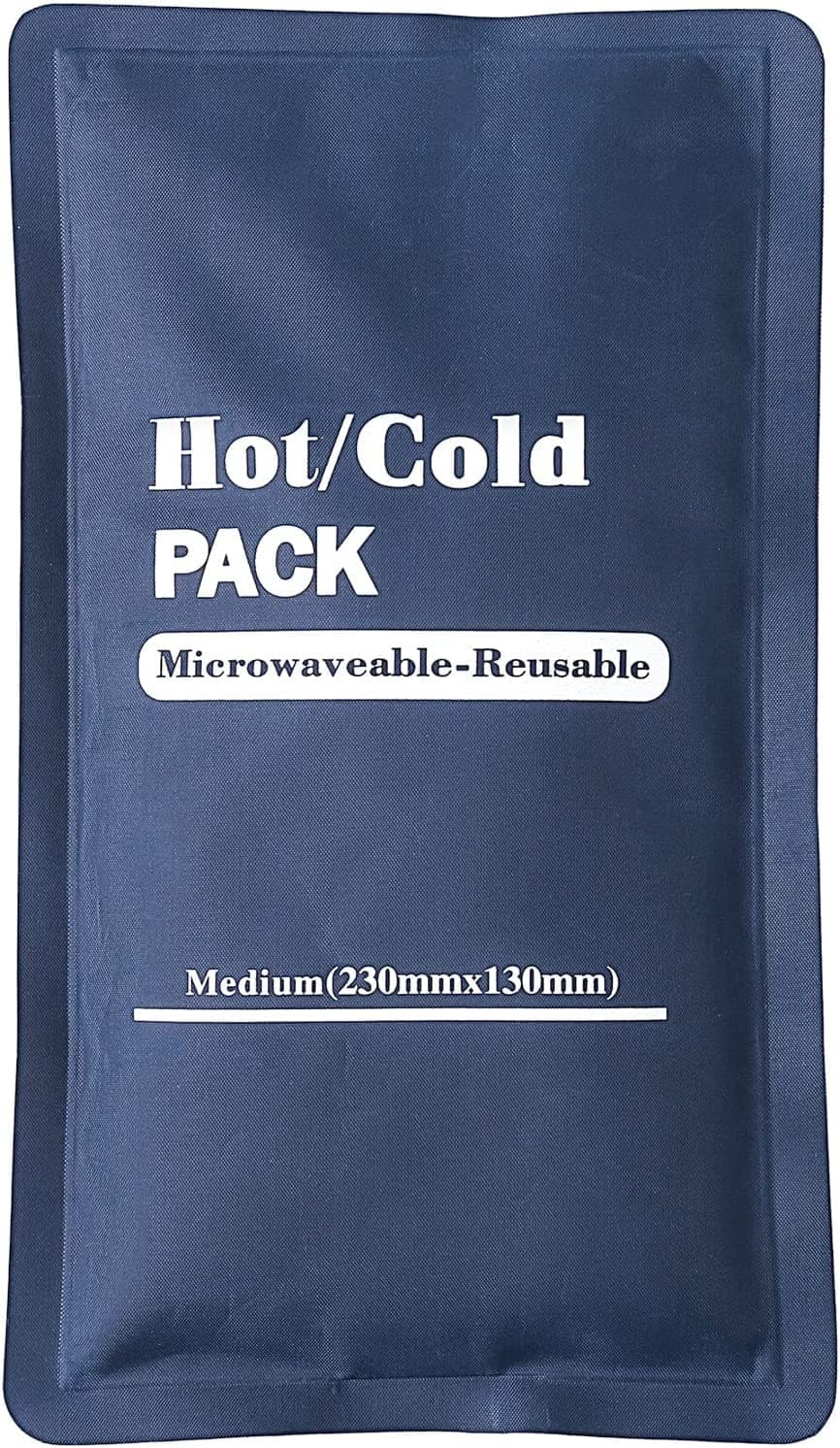 Ice Cold-Warm Pack Ice Reusable Bag Hot Water Bag for Injuries, Hot & Cold Therapy and Pain Relief Multi Color & Design (Hot/cold gel pack)