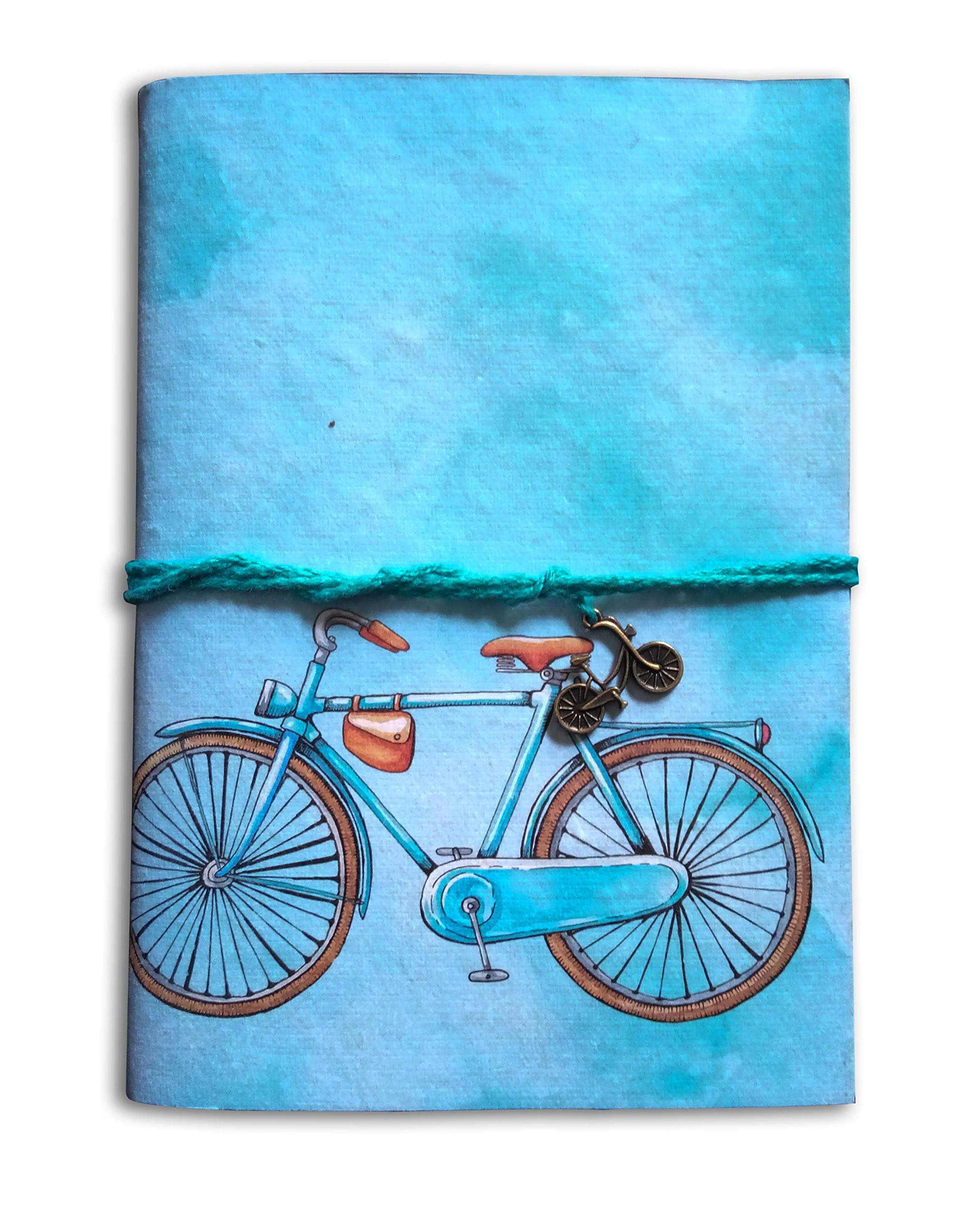 SPcreation Vintage Bicycle Handmade Handicraft Diary