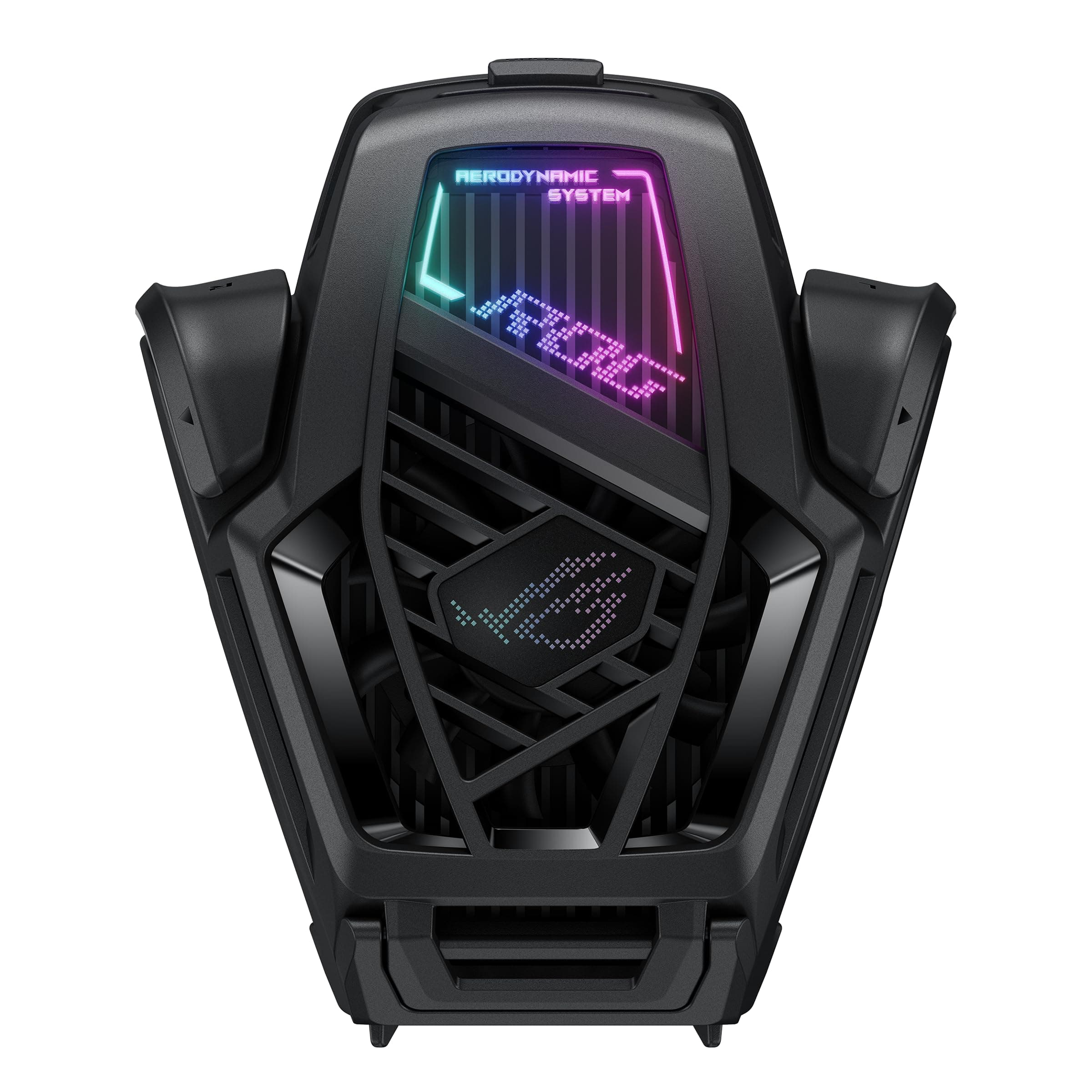 ROG AeroActive Cooler X, Built-in Kickstand, 2 Physical Buttons, 3.5mm Headphone Jack