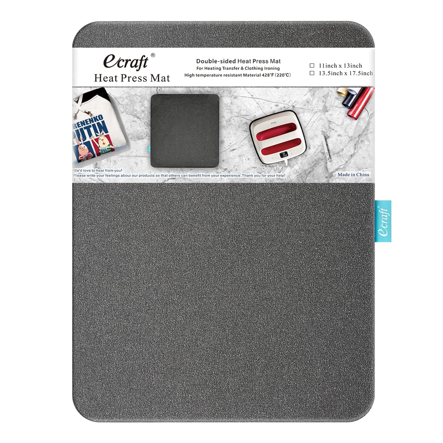 13" x 17" Heat Press Mat for Cricut Easypress