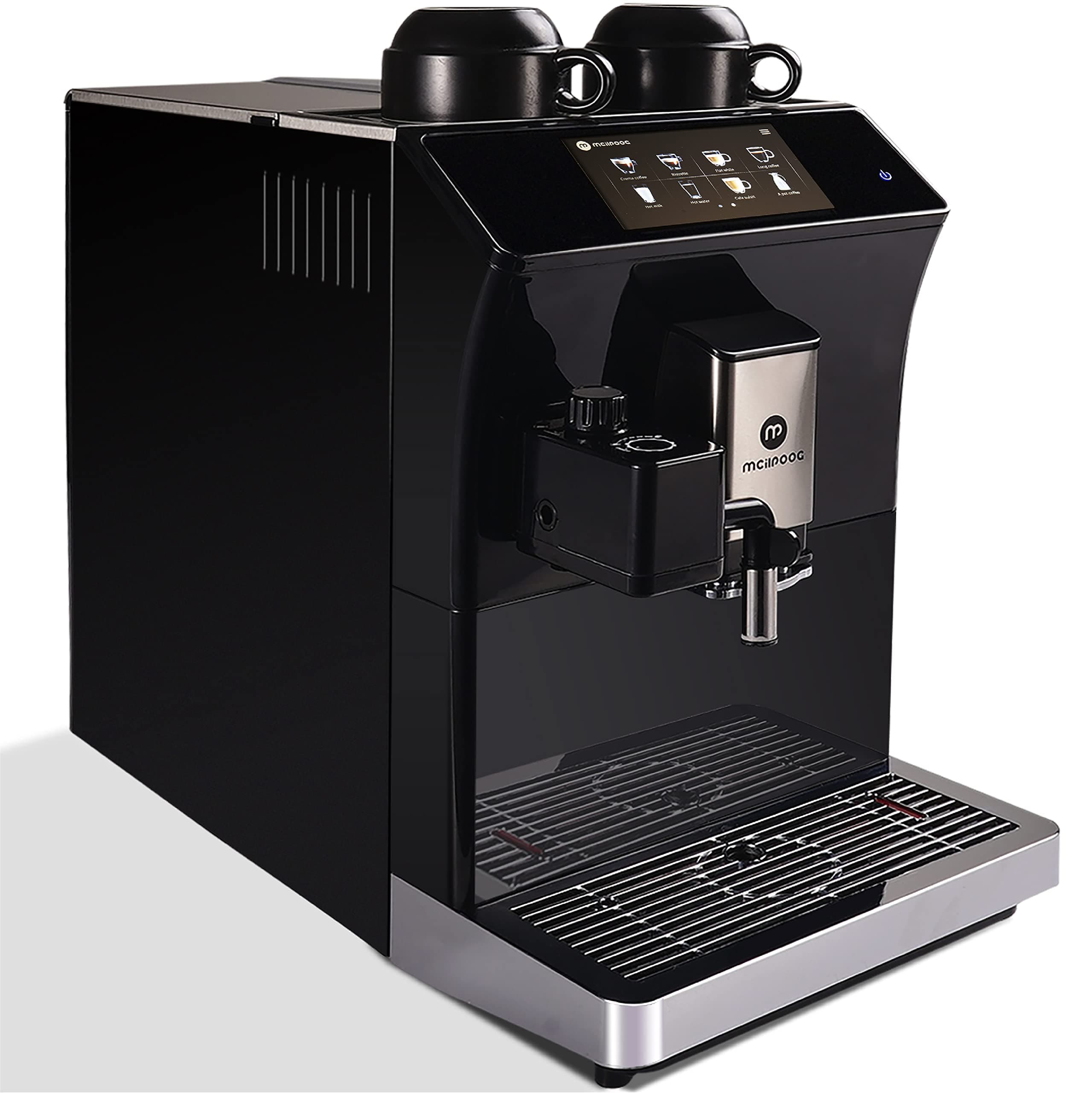 Mcilpoog ws-203 fully Automatic Espresso Coffee Machine, 1300W, 16 Drink Types, 19 Bar Pump, 1.7L Water Tank