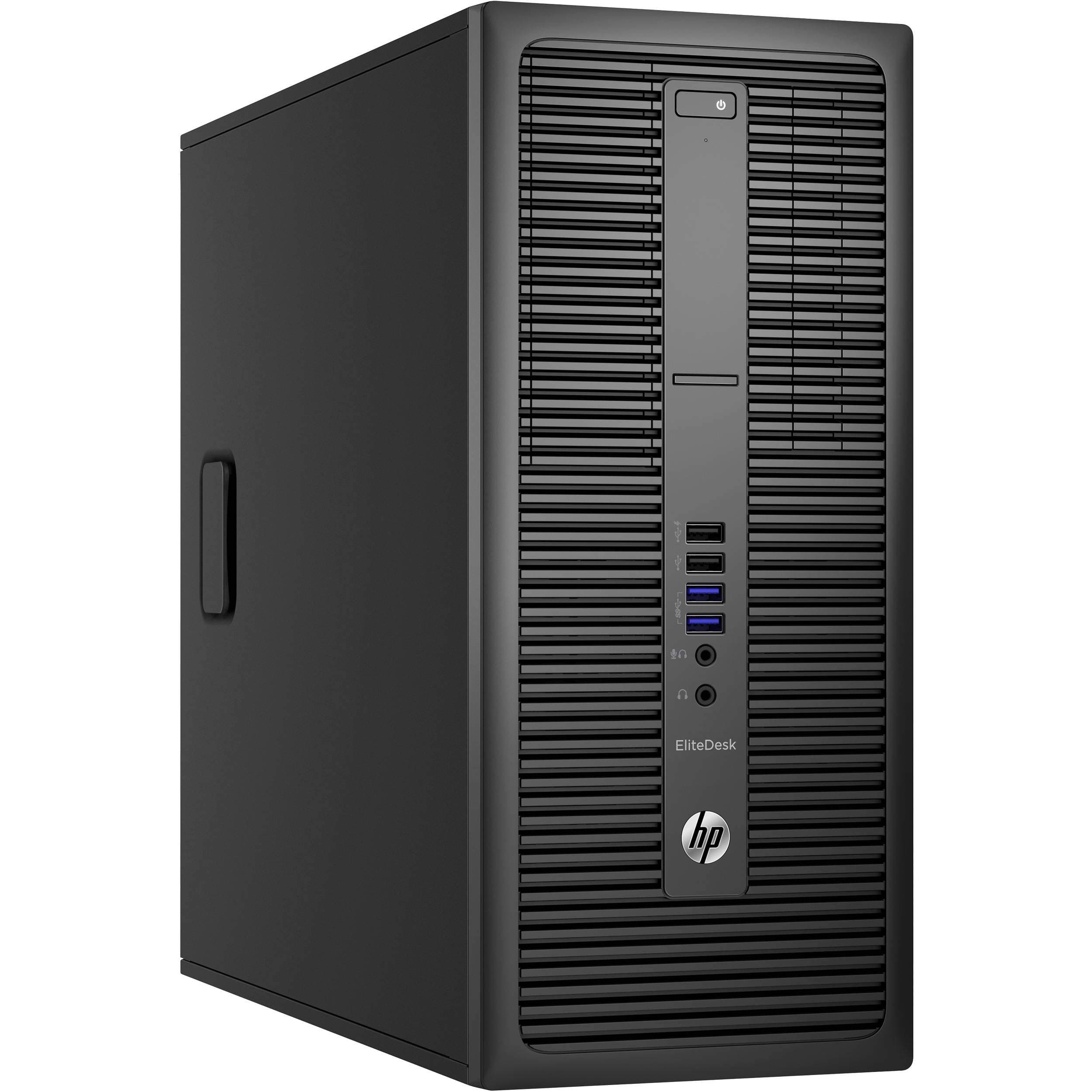 HP EliteDesk 800 G2 Business Desktop Mini Tower, Intel Core i7 6700 3.4Ghz, 32GB DDR4 RAM, 512GB SSD Hard Drive, Windows 11 (Renewed)