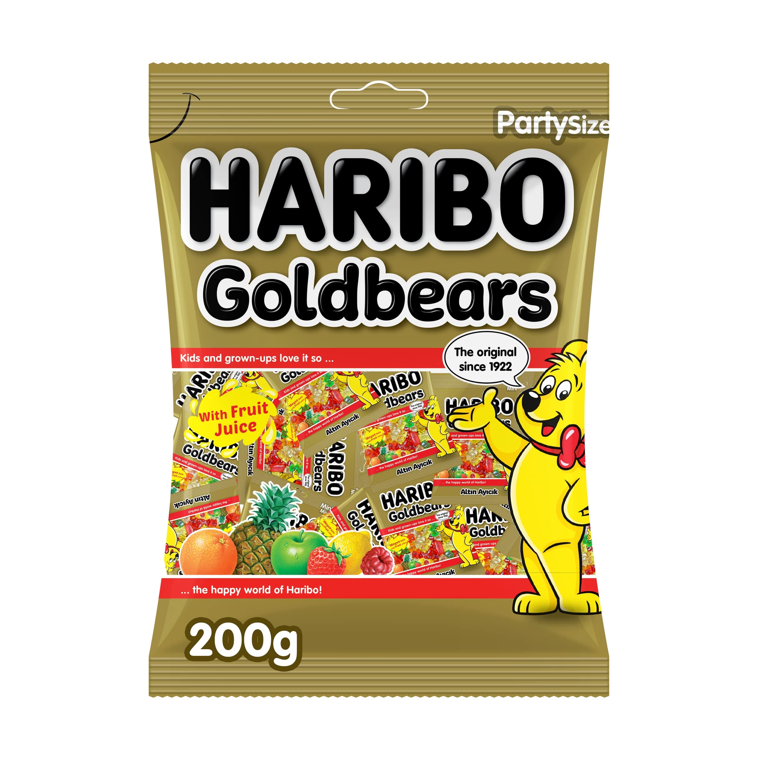 Haribo Goldbears Fruit Flavour Jelly Candy 200g