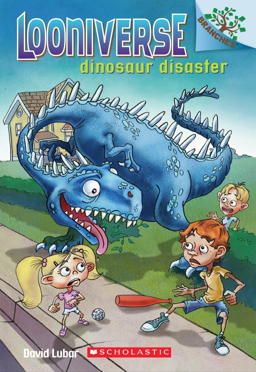 Dinosaur Disaster: A Branches Book (Looniverse #3) (3) Paperback – October 29, 2013