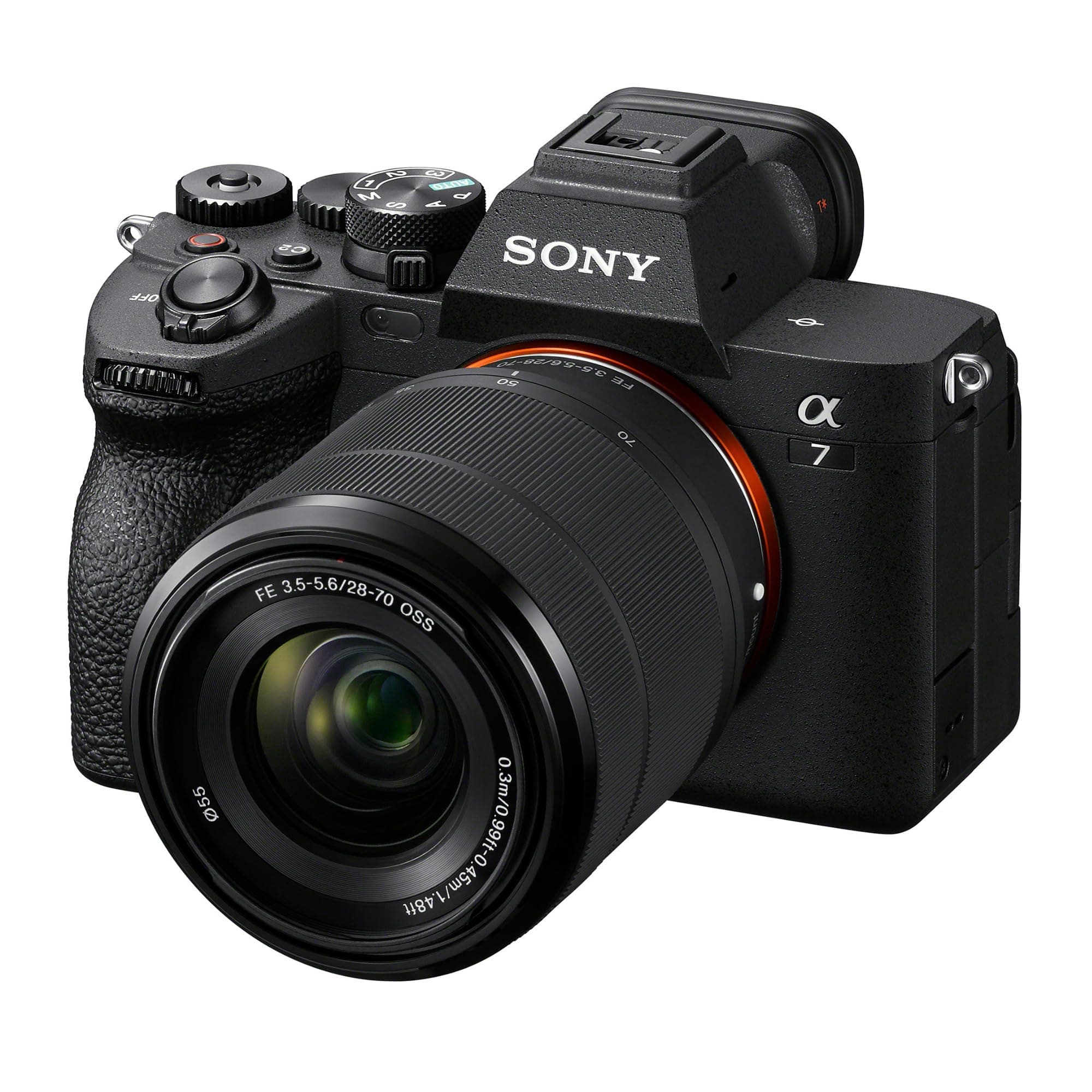 Sony Alpha 7 IV Interchangeable Mirrorless Full-Frame Camera with 28-70mm Zoom Lens