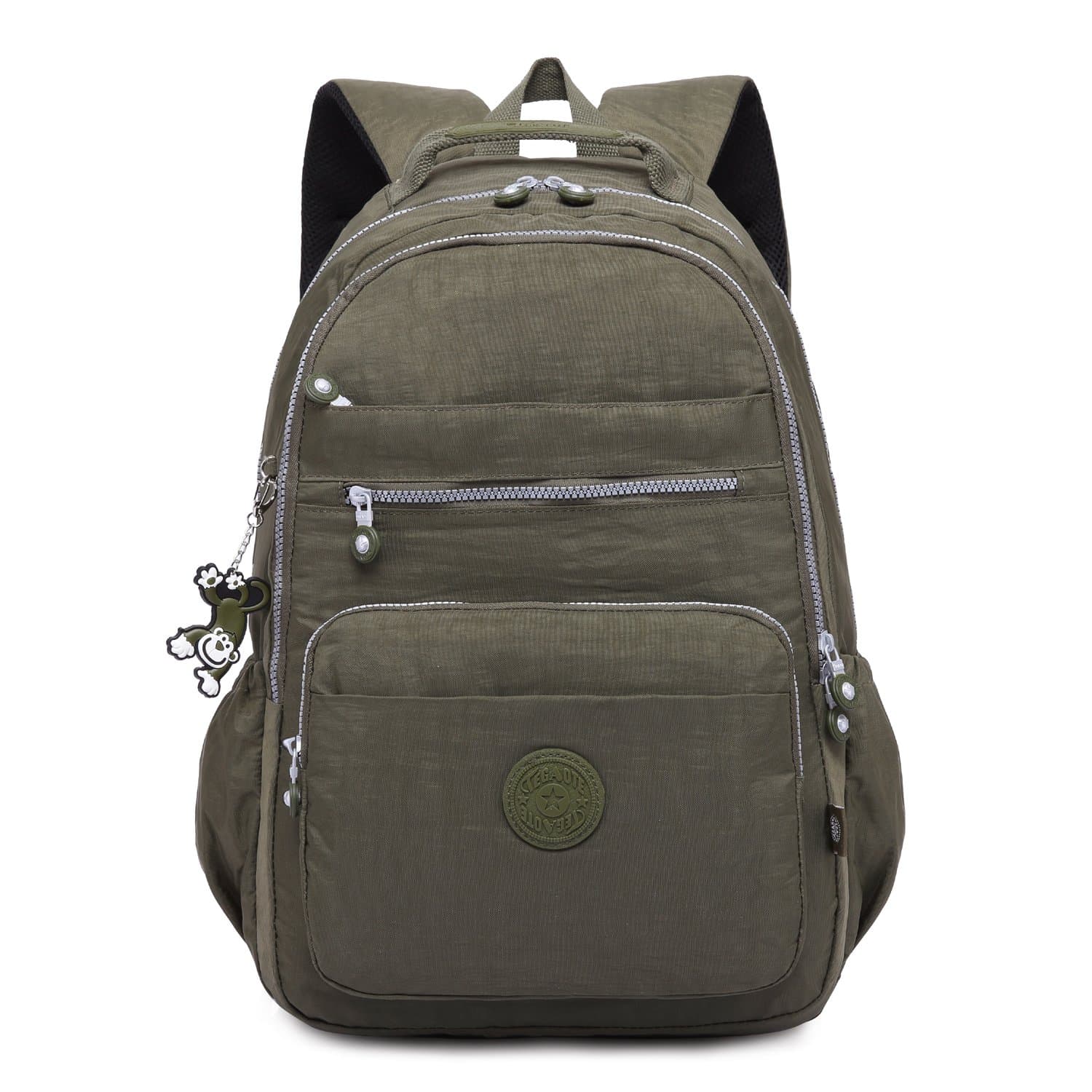TEGAOTE Classic Travel Daypack Nylon School Backpack