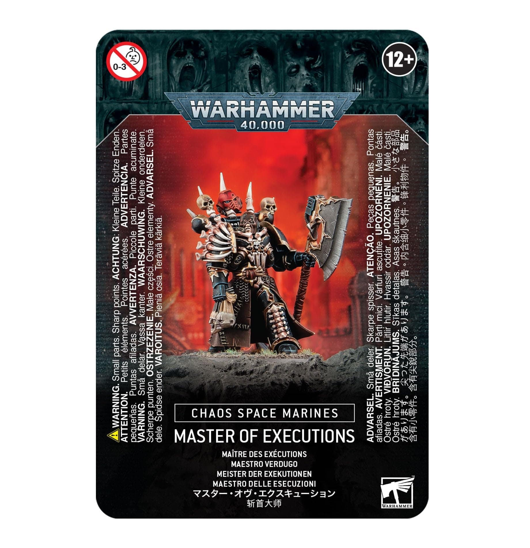 Games Workshop - Warhammer 40,000 - Chaos Space Marines Master Of Executions