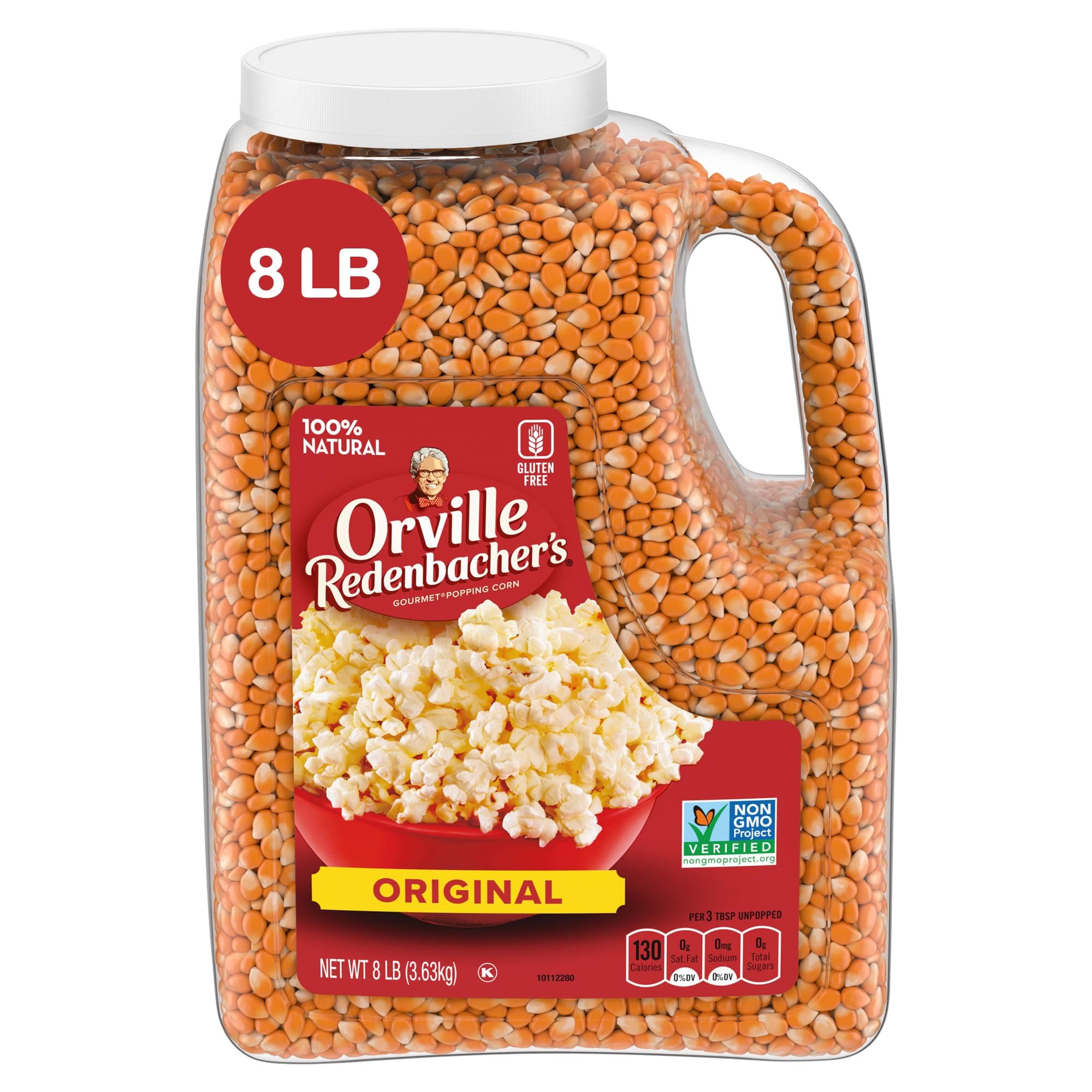 Orville Redenbacher's Original Gourmet Popping Corn Kernels, 8 lb.
