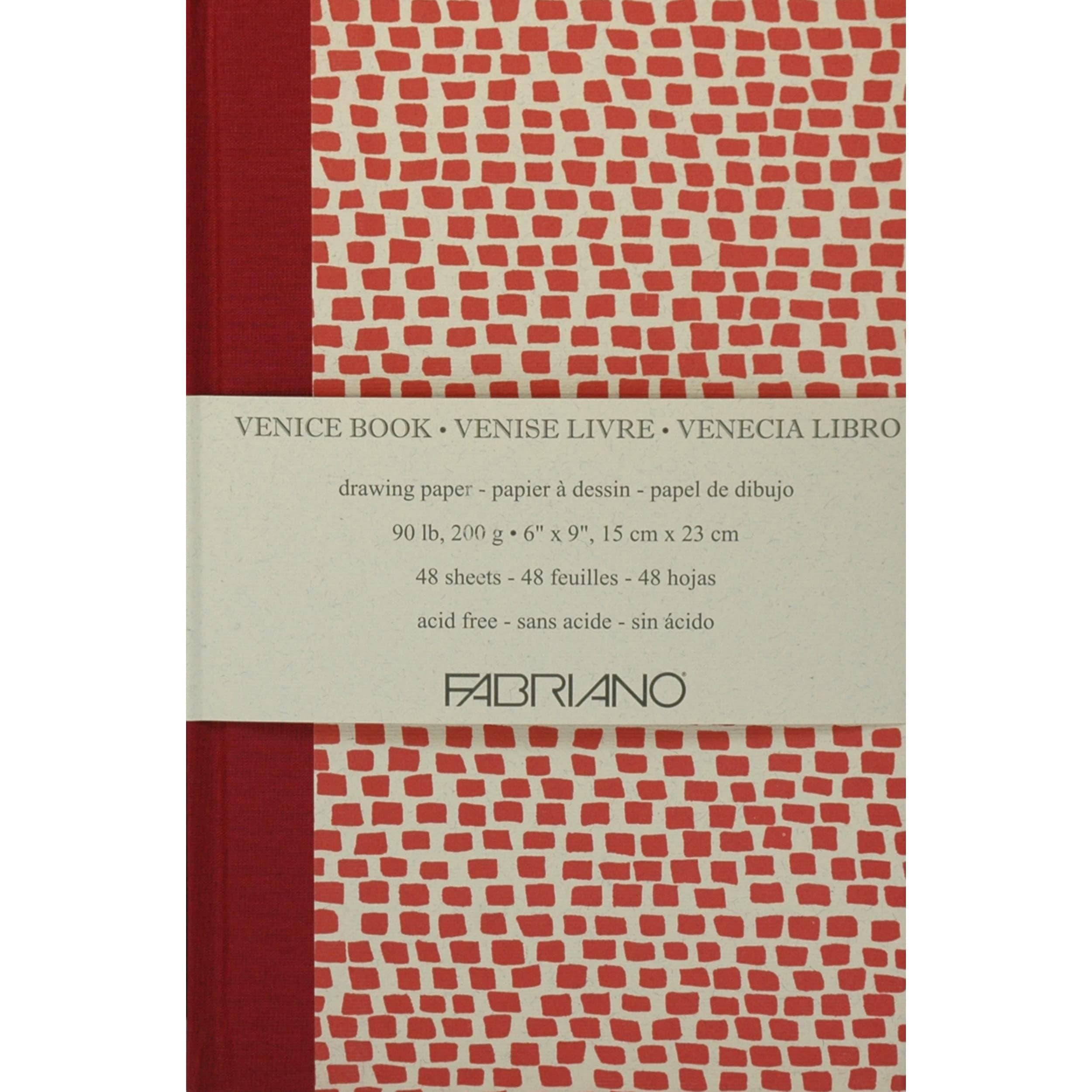 Fabriano Venezia Book, 200 GSM, 48 Sheets, 6" x 9"