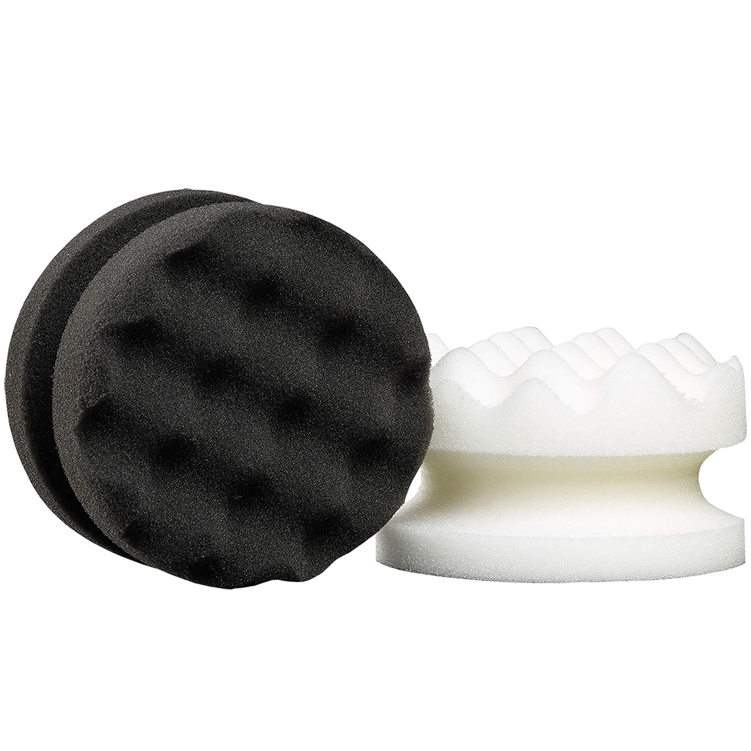 Applicator Waffle Pads (7167) – Dual Pack for Hand Application of Polish & Wax – Waffle Surface Reduces Effort, Minimises Waste & Ensures Even Product Distribution