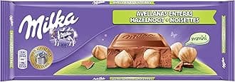 Milka Milk Chocolate Bar with Whole Hazelnuts 300g