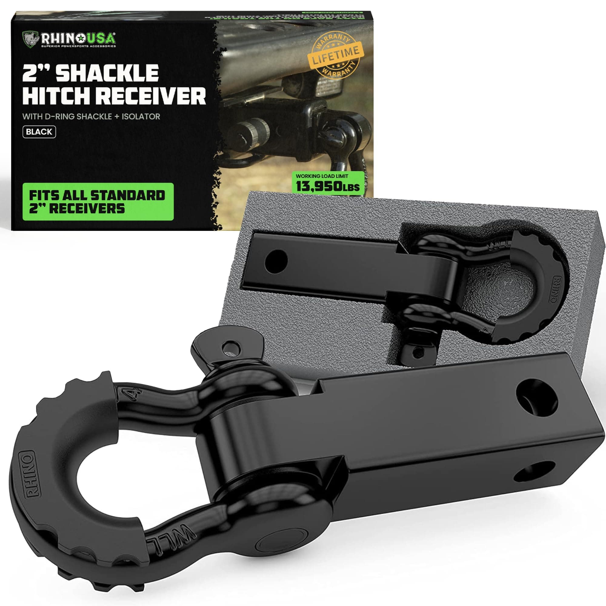 Rhino USA Shackle Hitch Receiver