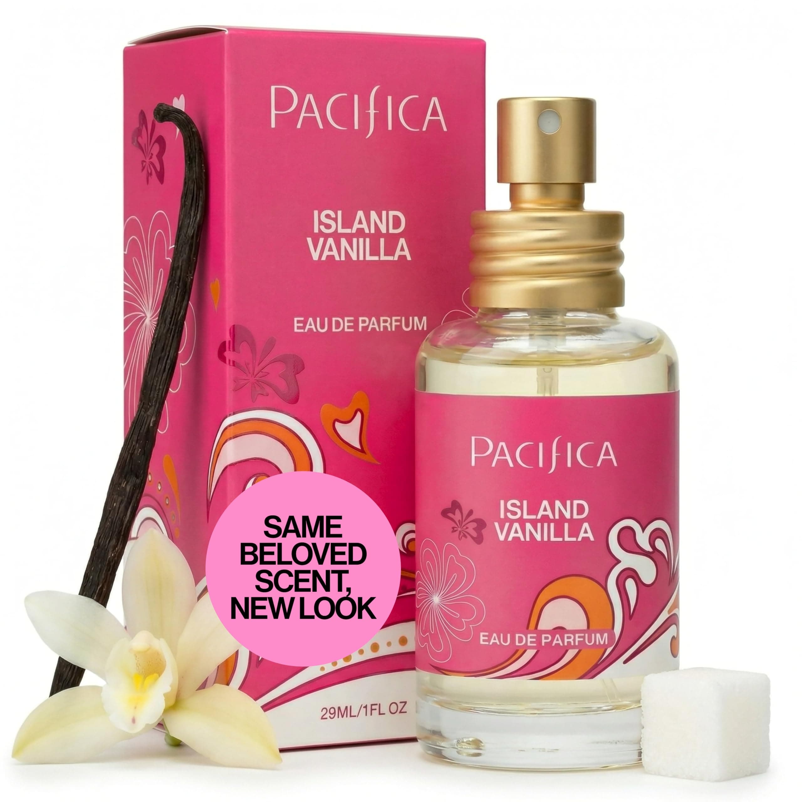 Pacifica Island Perfume Spray, Vanilla, 1 Ounce