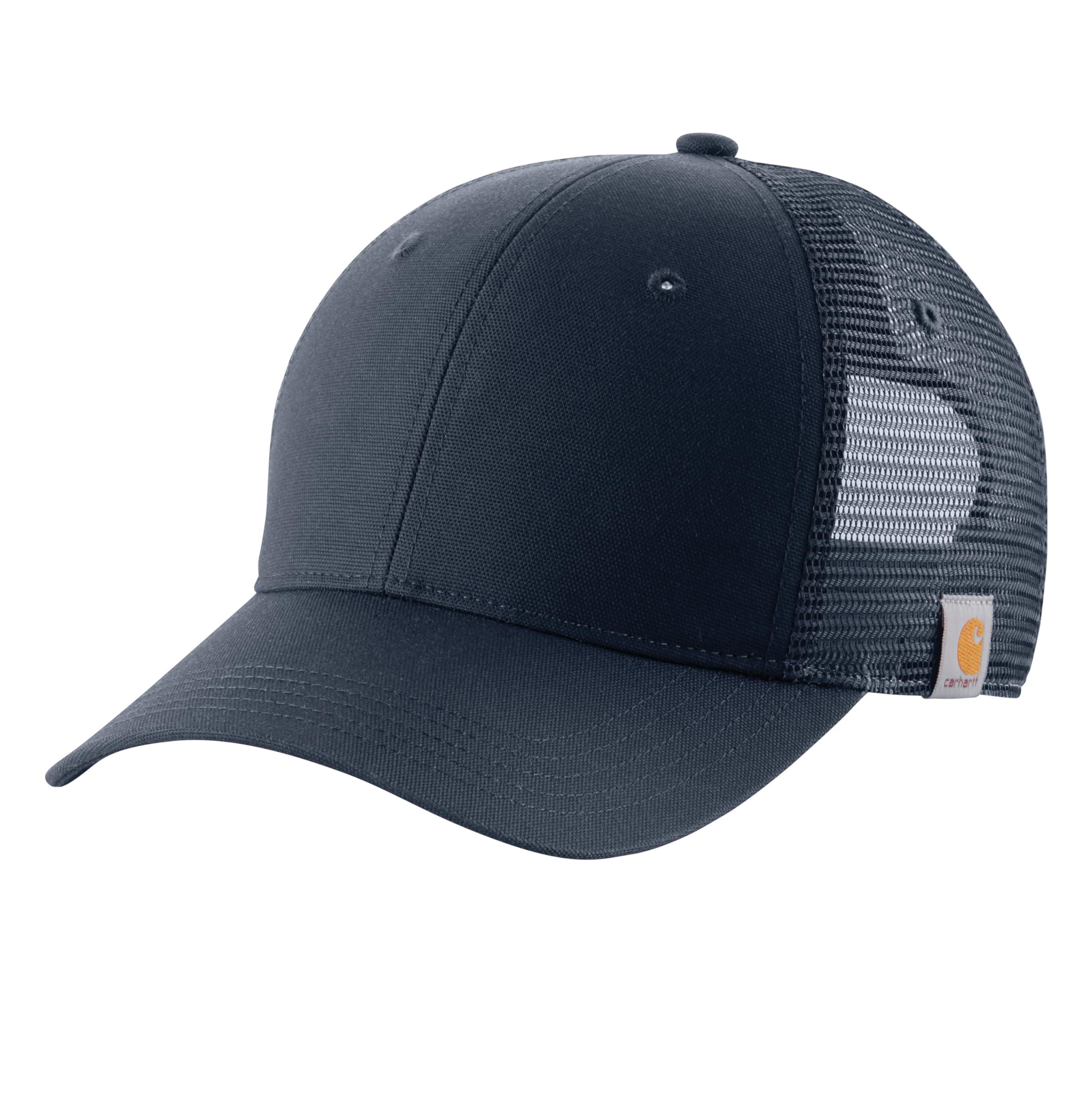 Men's Rugged Professional™ Series Canvas Mesh-Back Cap,Navy,One Size