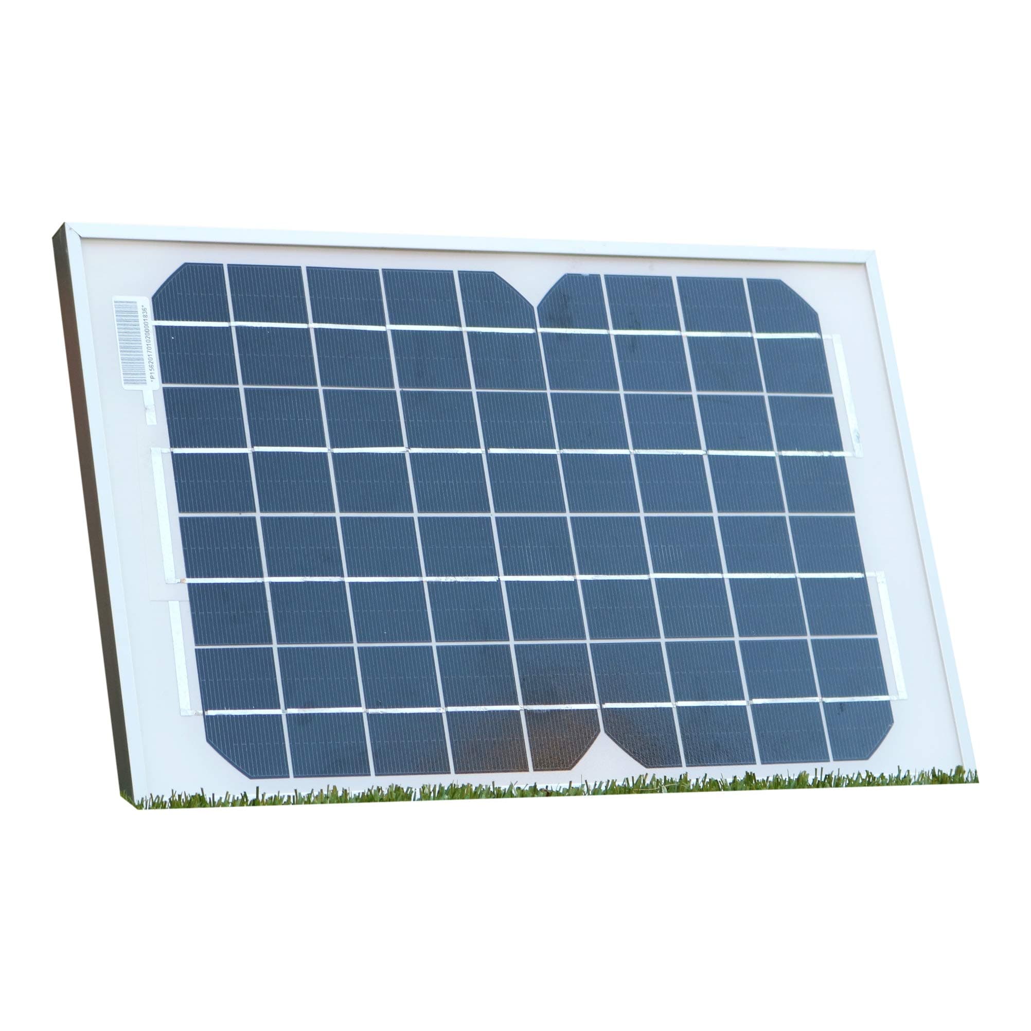 PK Green 10W Solar Panel with Cable - for 12V Battery, Caravan, Boat, Shed, Car, Motorhome, Camping, Monocrystalline