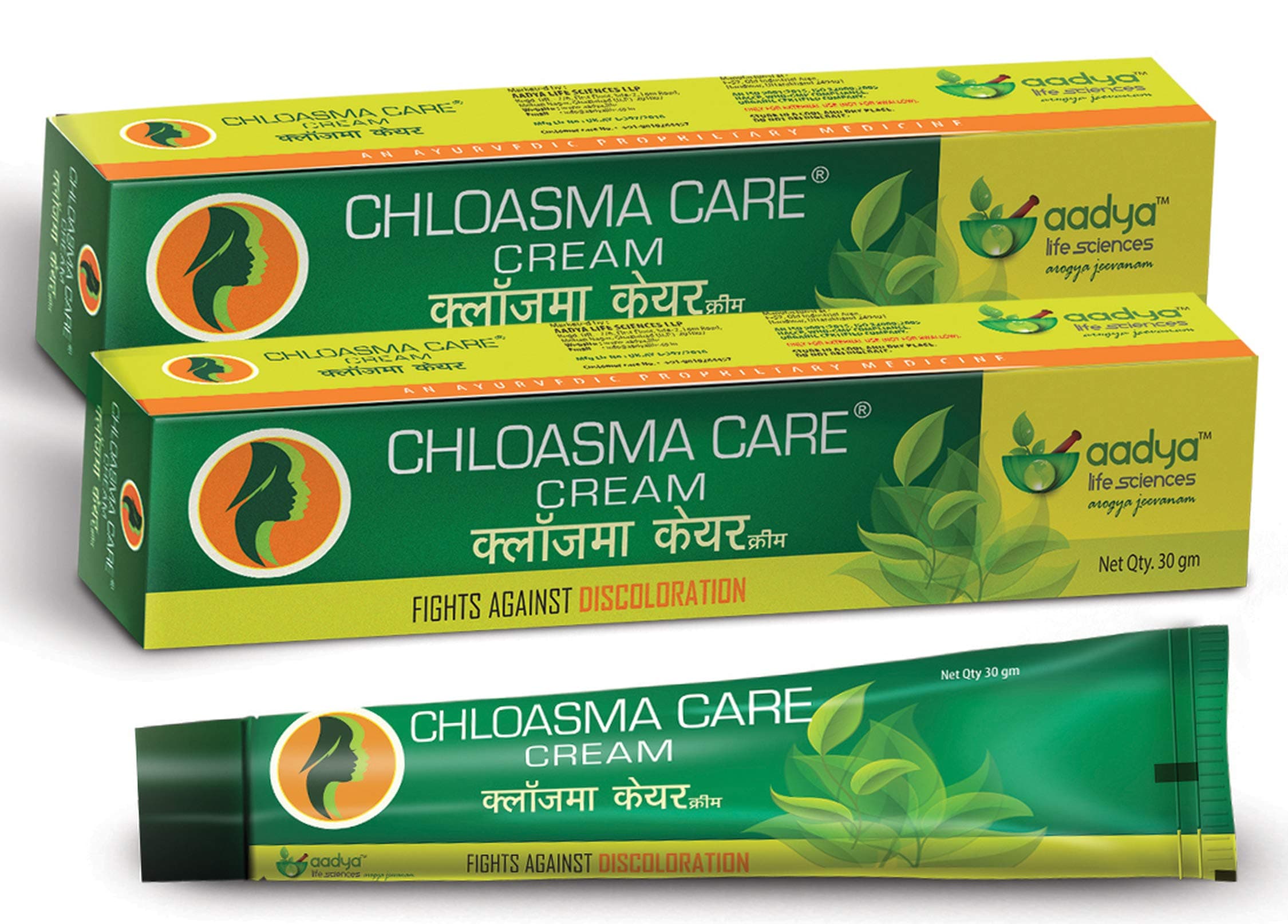 Chloasma Care Cream - Helps with Hyperpigmentation, Stretch marks, Blemishes (Pack Of 2 (2 X 30 gm))
