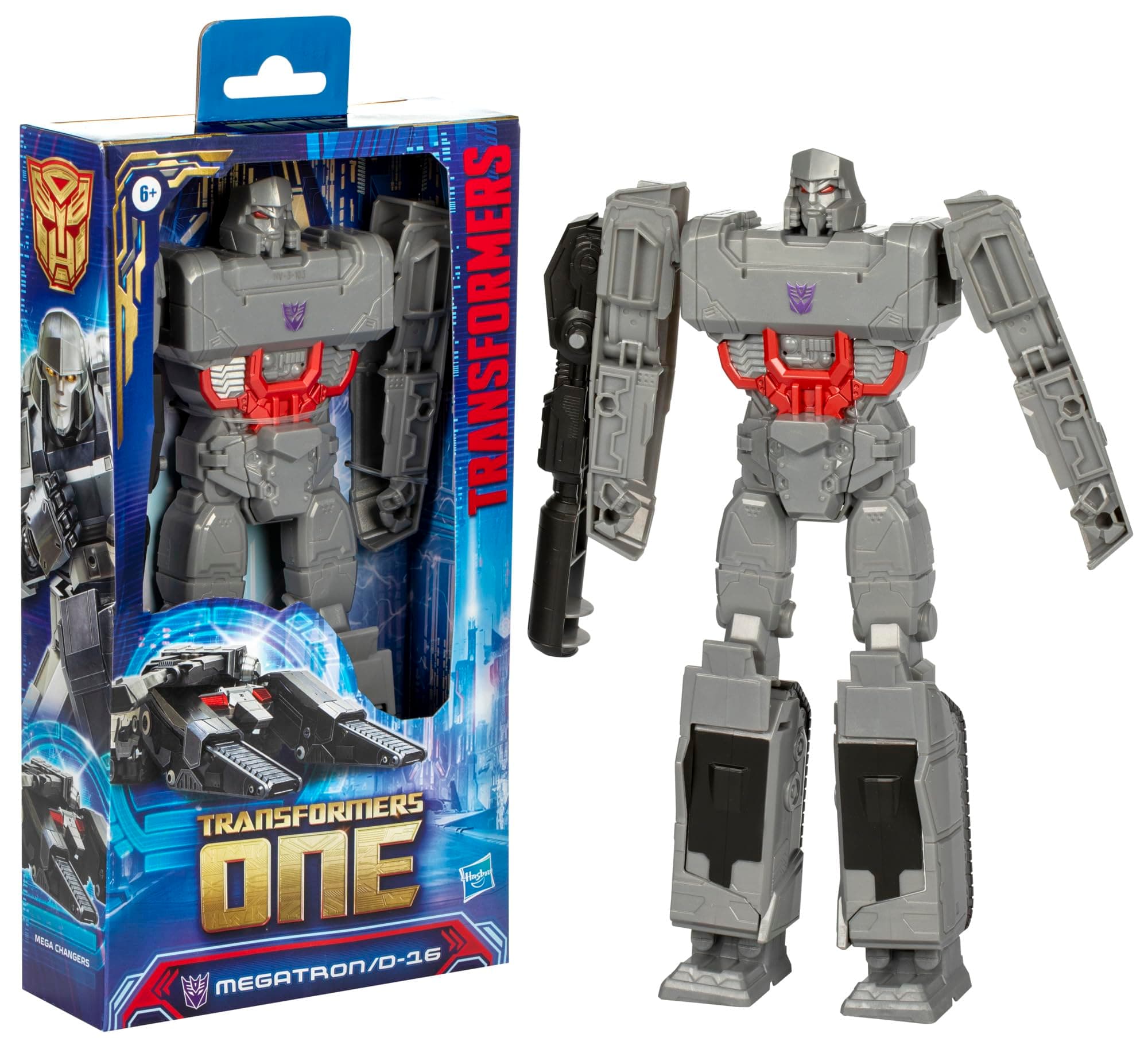 Transformers Hasbro One, Megatron (D-16) Action Figure for Boys and Girls Ages 6+ - Robot Toy, Cybertronian Tank, Fun with Friends, Collectible Gift Idea