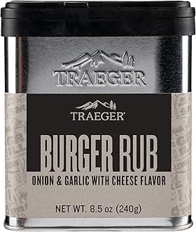 Grills SPC215 Burger Rub with Onion, Garlic, & Cheese Flavor