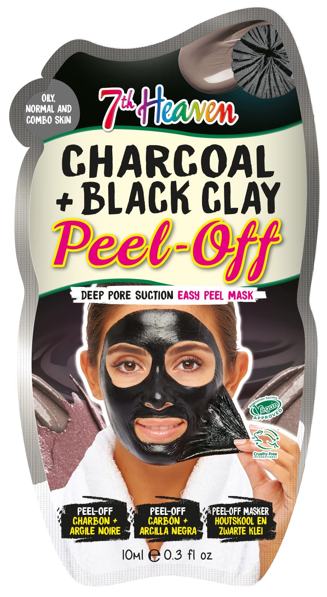 Charcoal + Black Clay Peel-Off