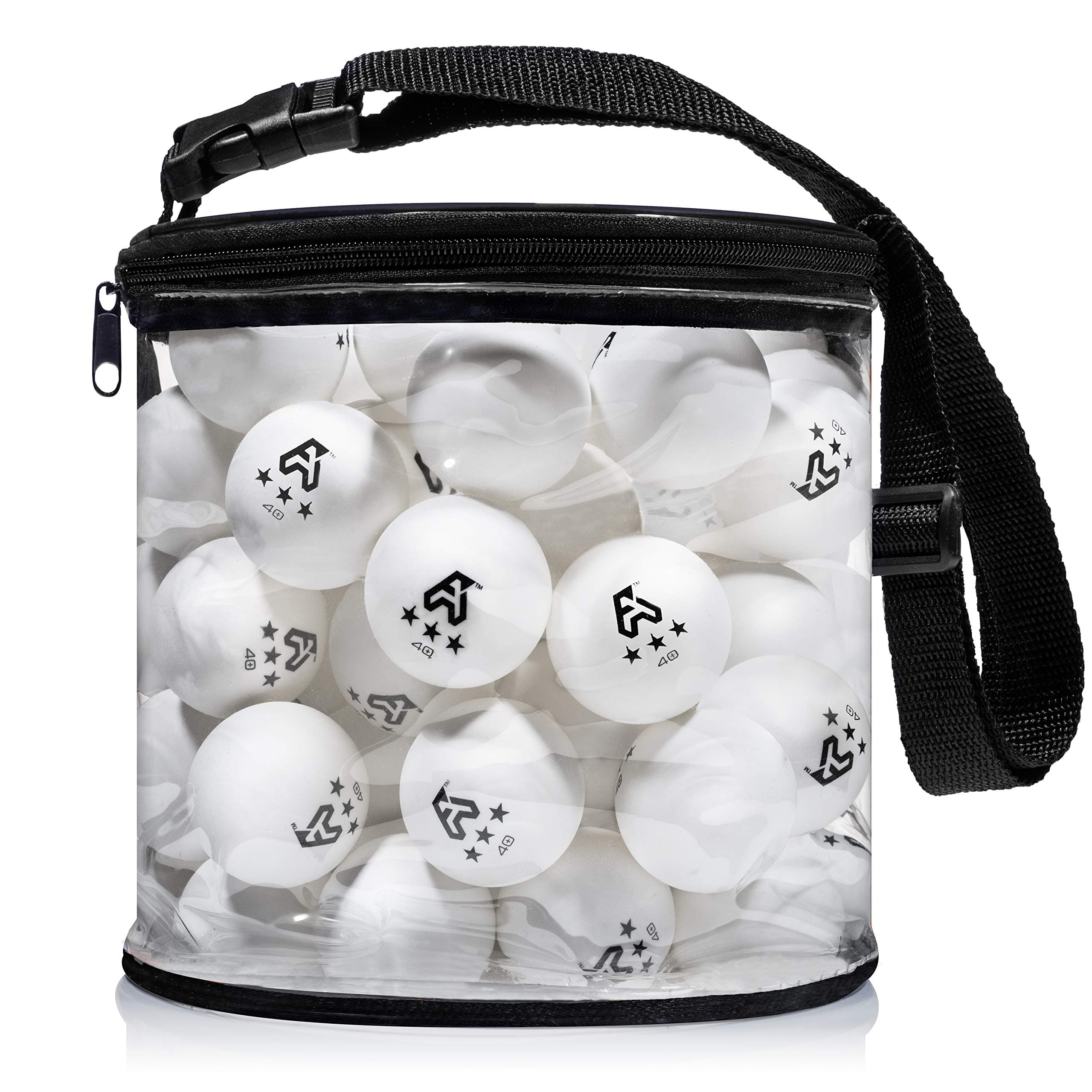 AEPRO 70 White 3 Star Balls with Carrying Case