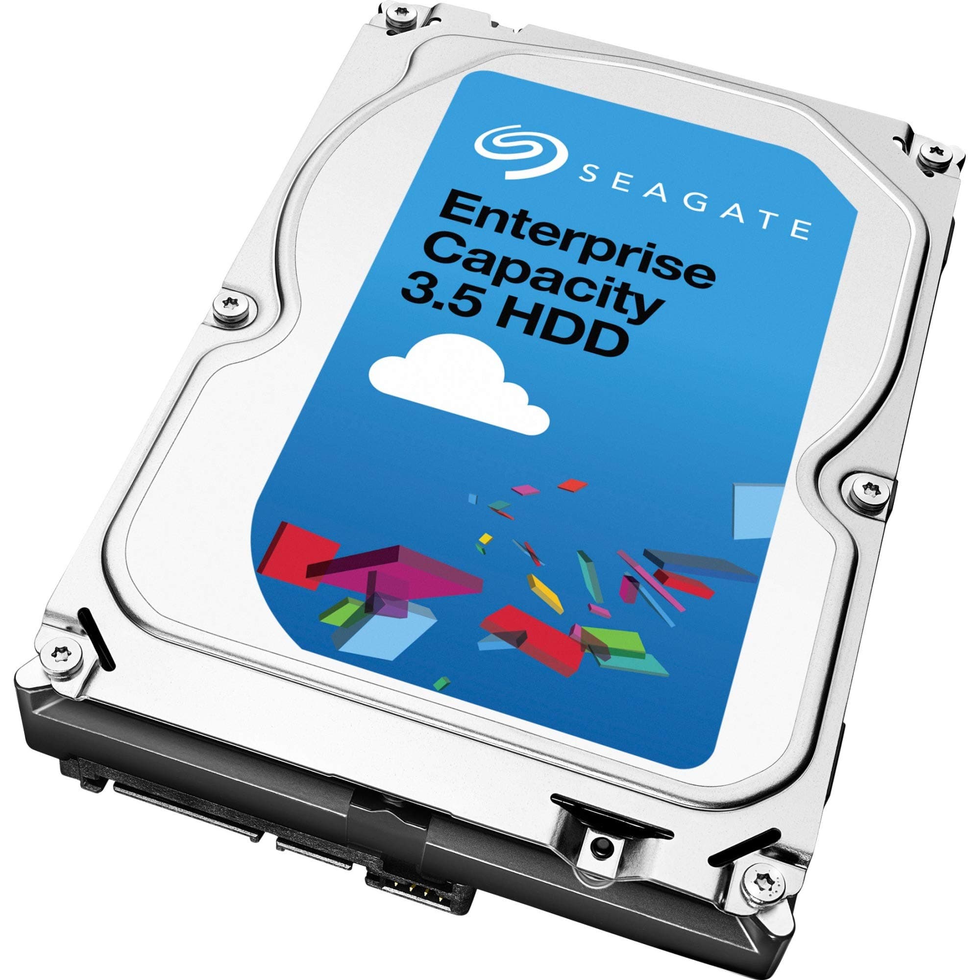 Seagate (Old Model) Seagate Exos 12TB Internal Hard Drive Enterprise HDD – 3.5 Inch 6Gb/s 7200 RPM 128MB Cache for Enterprise, Data Center – Frustration Free Packaging