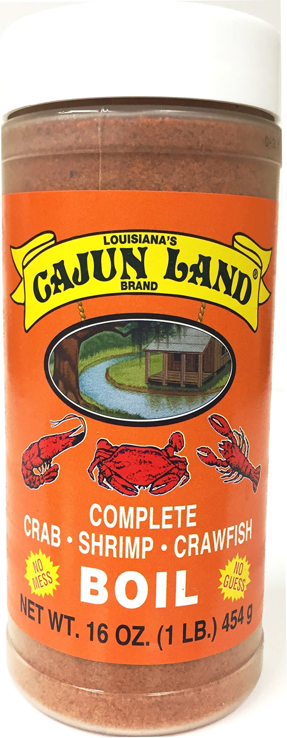 Cajun Land Complete Crab Shrimp Crawfish Boil 1 Pound
