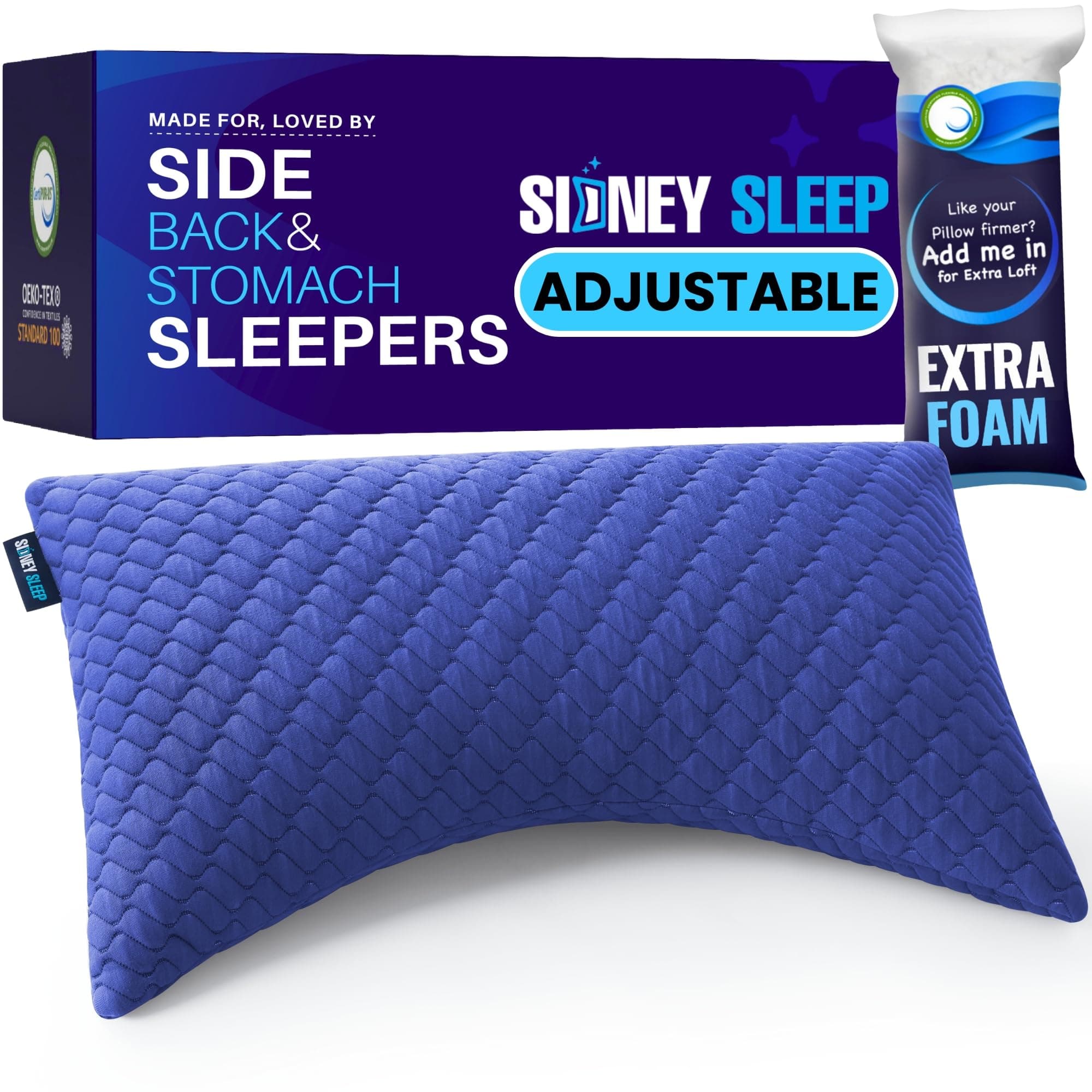 Sidney Sleep Queen Size (Blue, Queen)