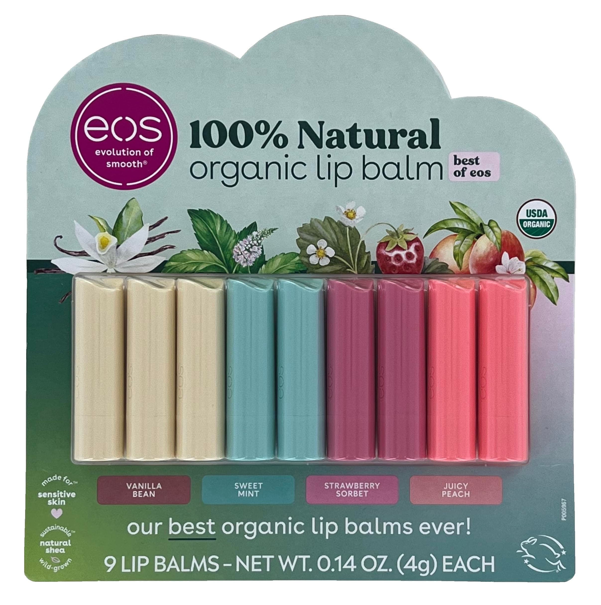 Best of eos Lip Balm, 9 Sticks