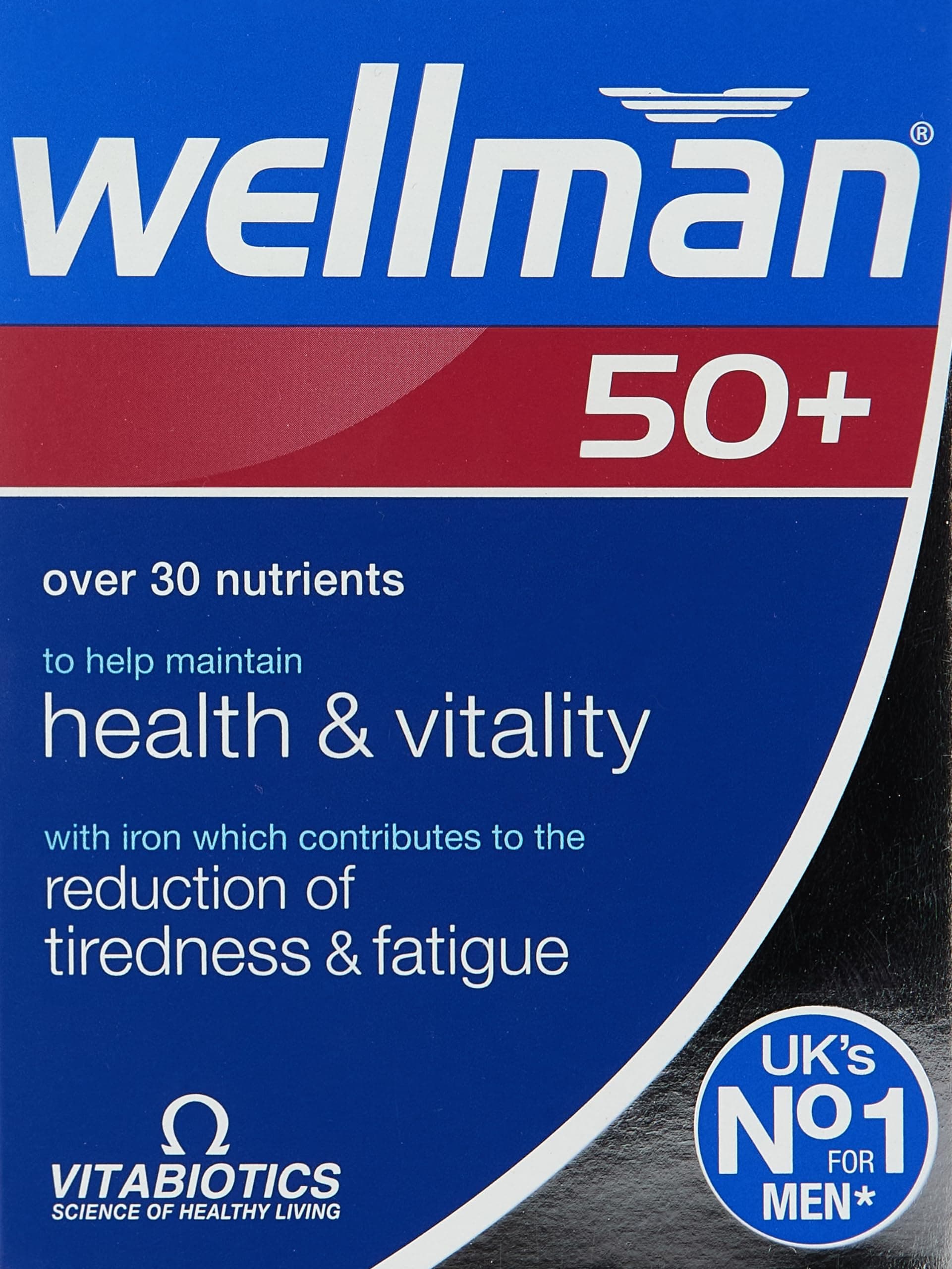 50+ 30 Tablets | Expert Support for Men Aged 50 and Above |Active Lifestyle & Immune Function - Heart & Circulation - Male Health | with 600 IU Vitamin D