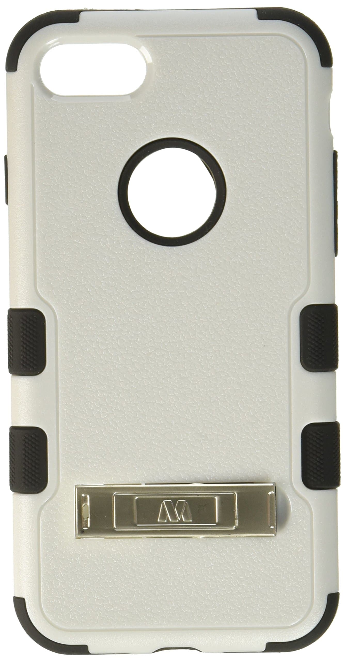 MyBat Cell Phone Case for iPhone 7 - Natural Gray/black (with Stand)