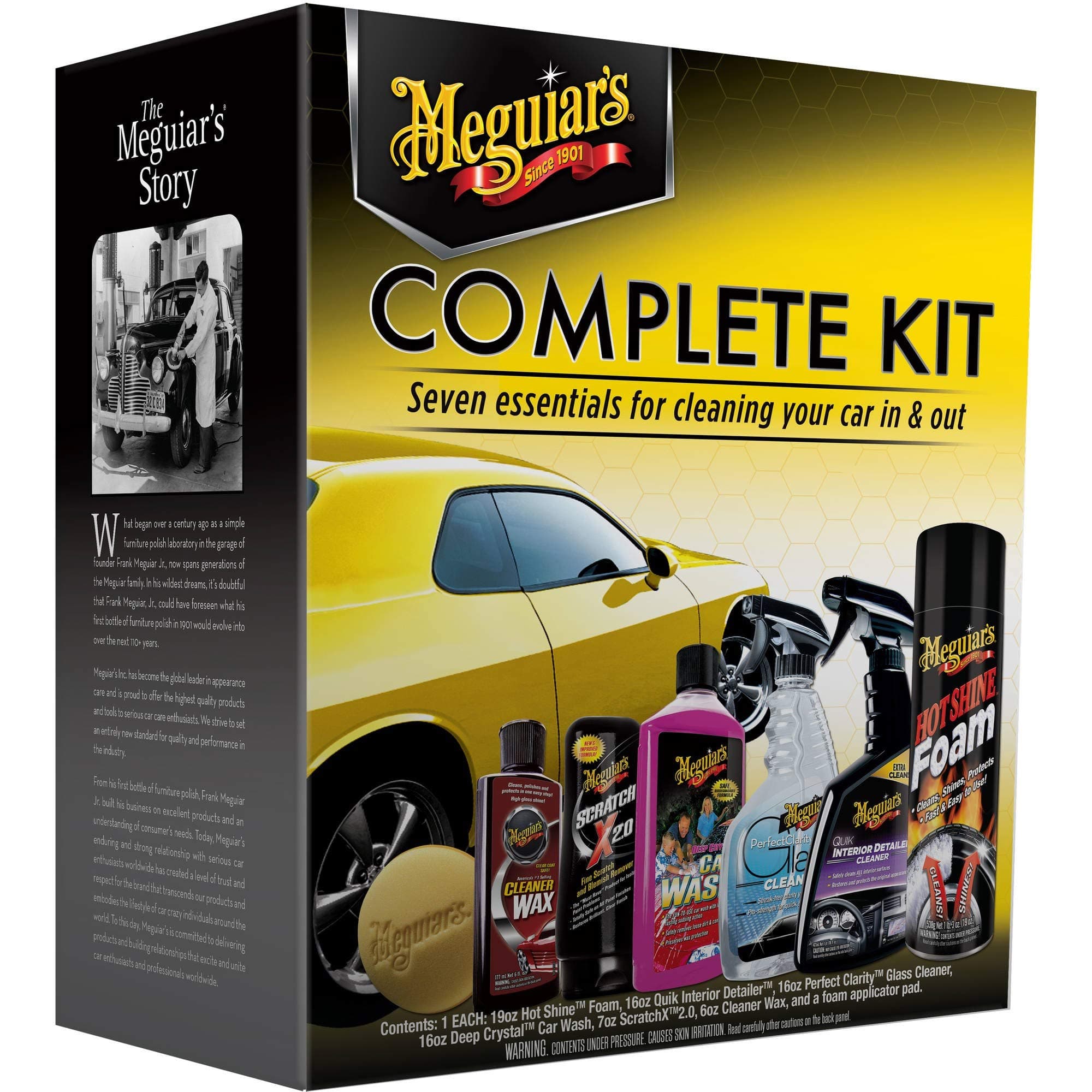 MEGUIARS WAX Complete Car Care Kit