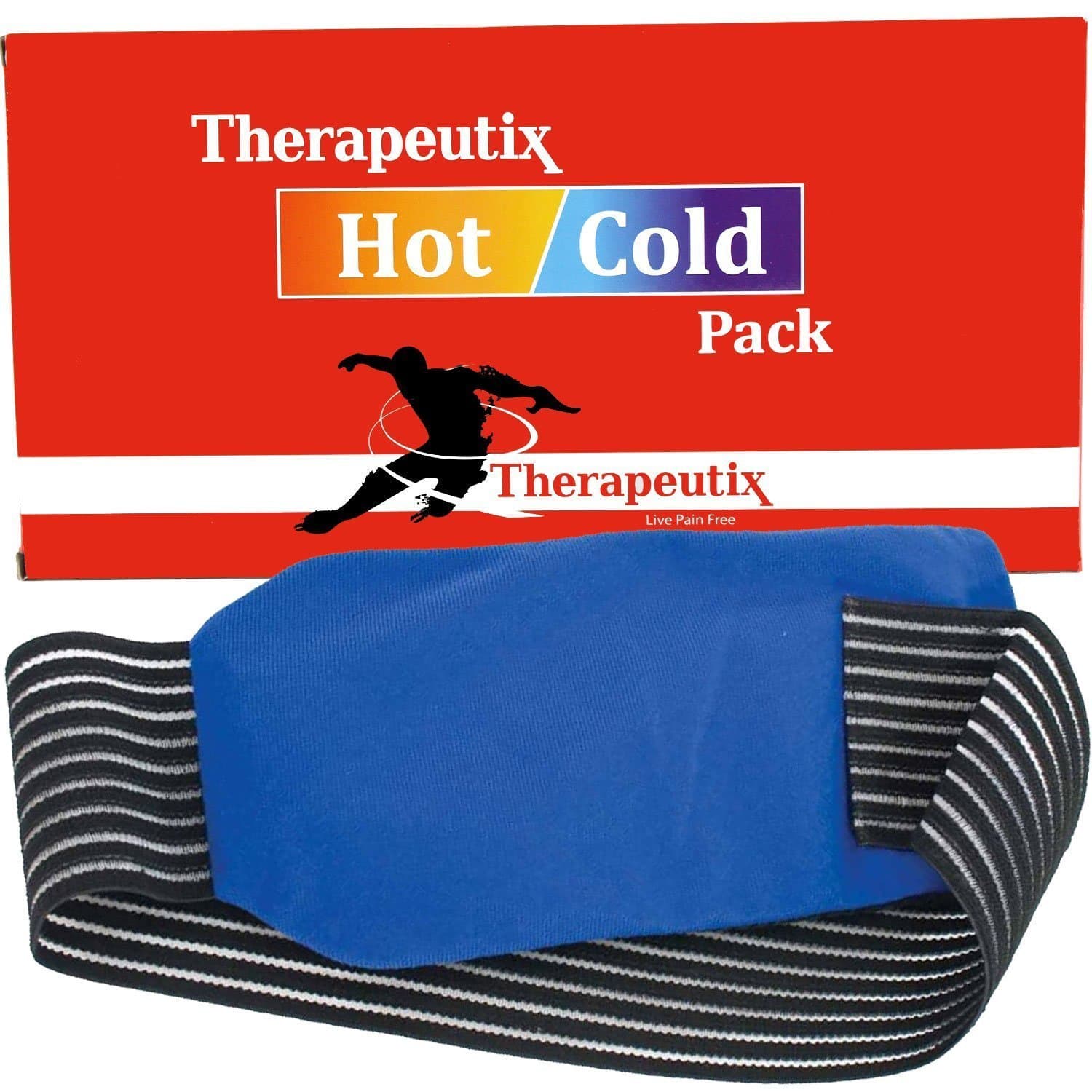 Therapeutix Hot or Cold Reusable Gel Pack Wrap