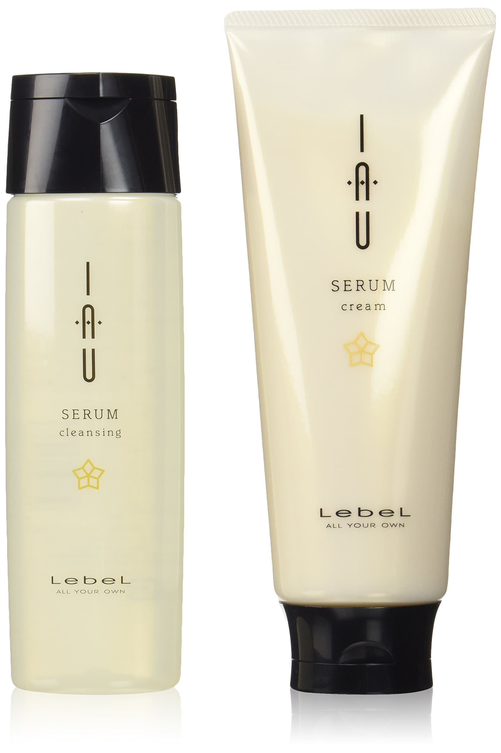 ルベル イオ セラム クレンジング シャンプー 200mL & クリーム トリートメント 200mL セット Lebel iau SERUM