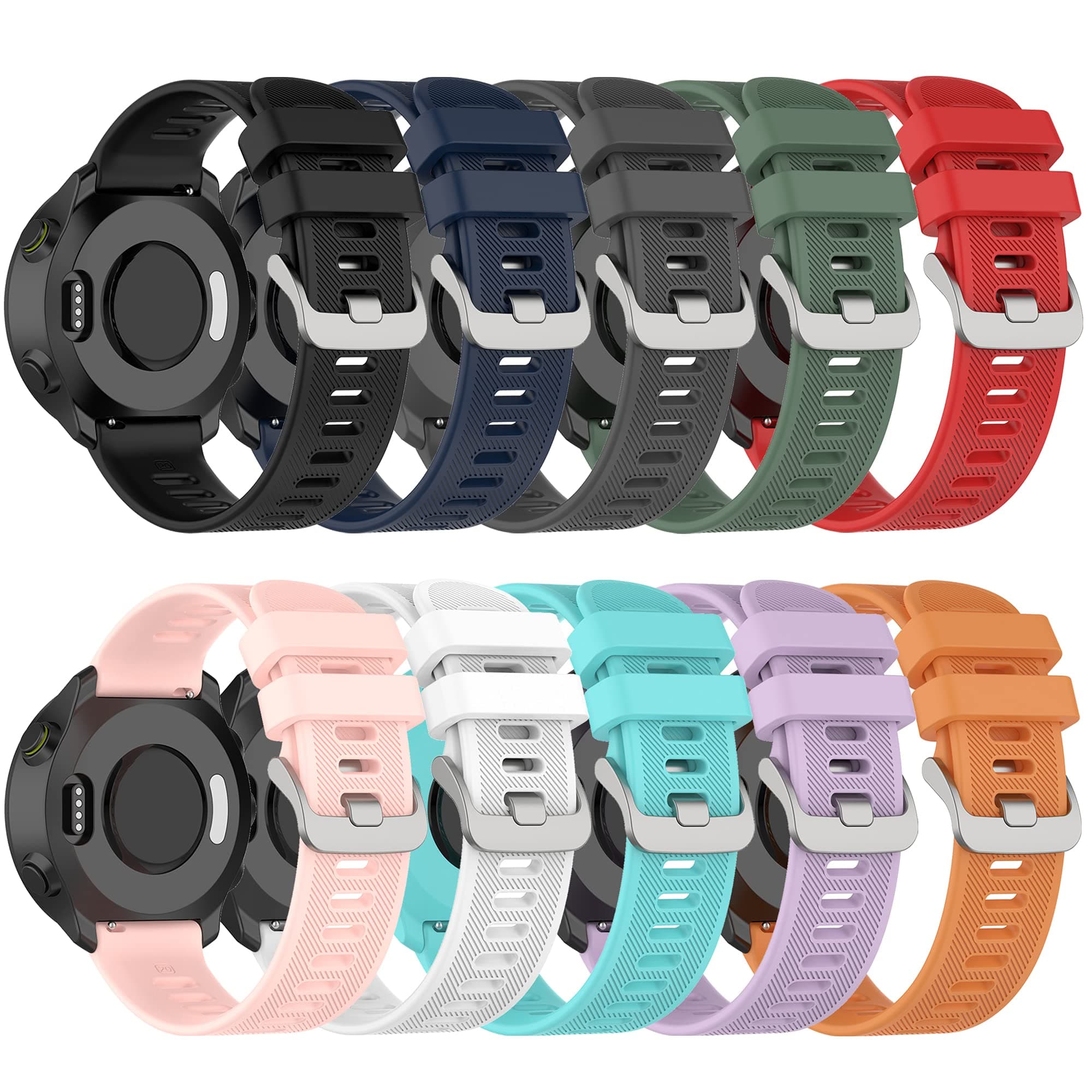 Band for Garmin Forerunner 55, Quick Release Band Replacement for Garmin Forerunner 158 / Forerunner 55 (No Tracker, Replacement Bands Only)