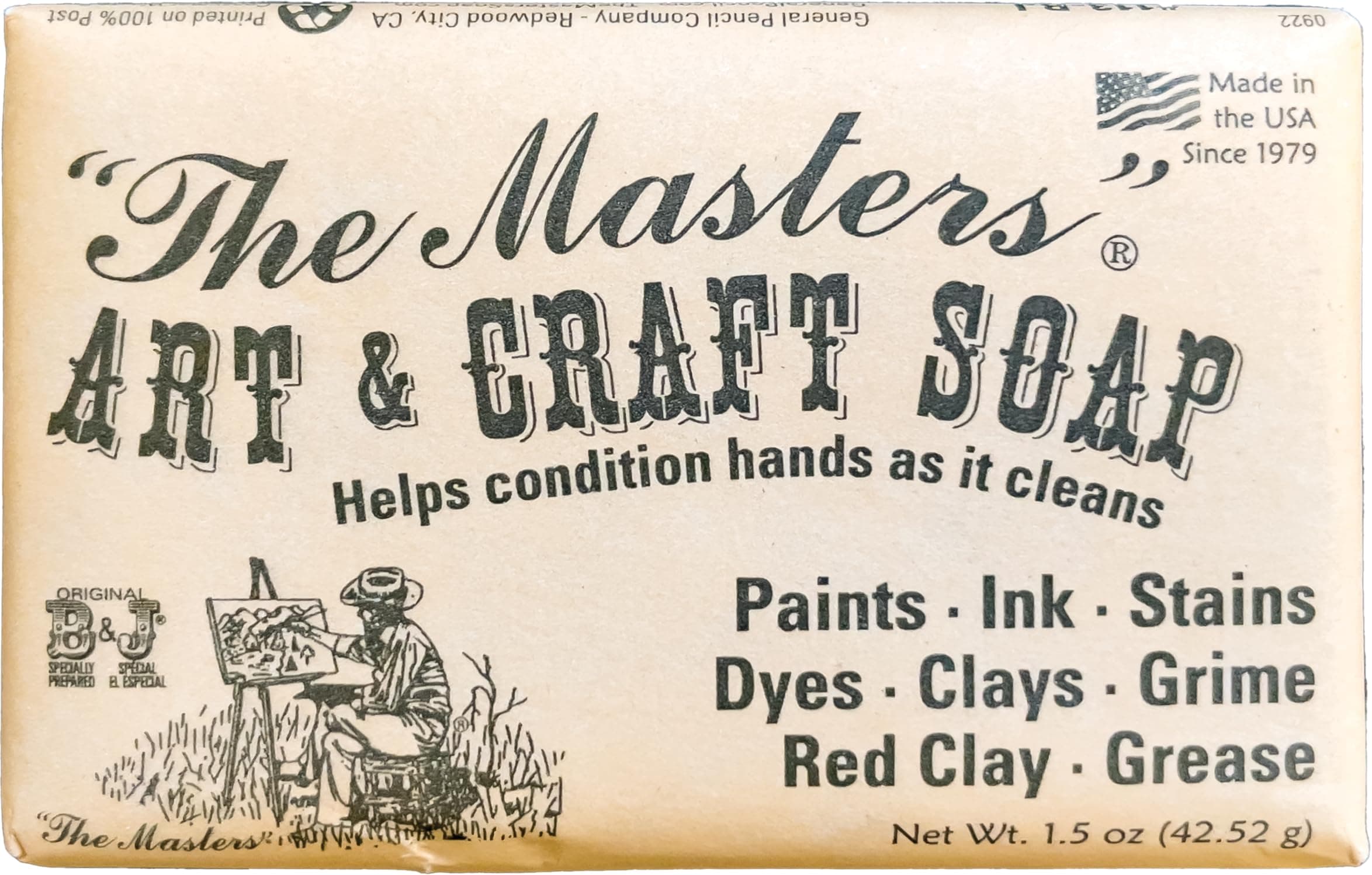 General Pencil The Master's Hand Soap (1.5oz, Pack of 6)