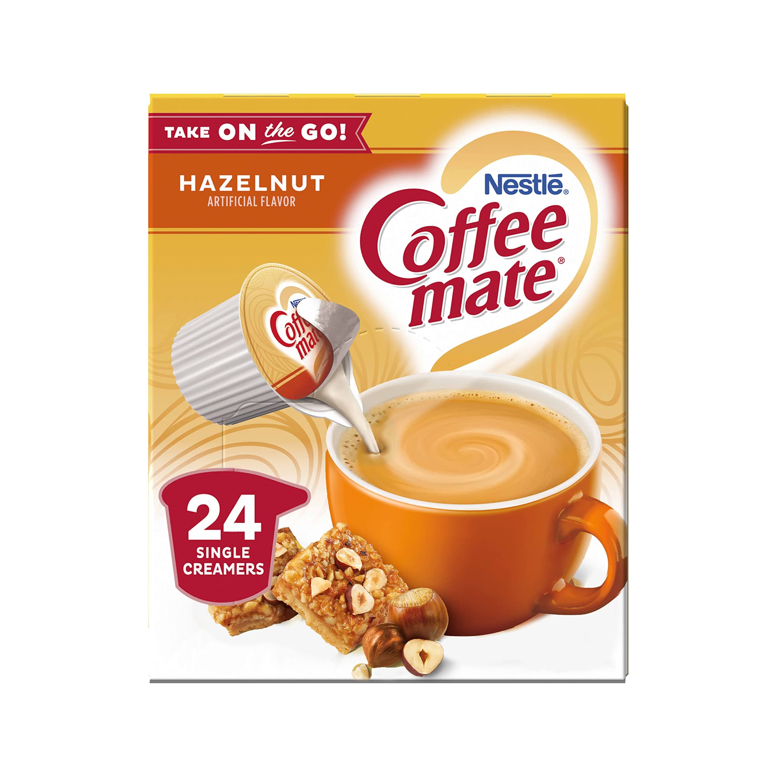 Nestle Coffee mate Hazelnut Liquid Coffee Creamer Singles