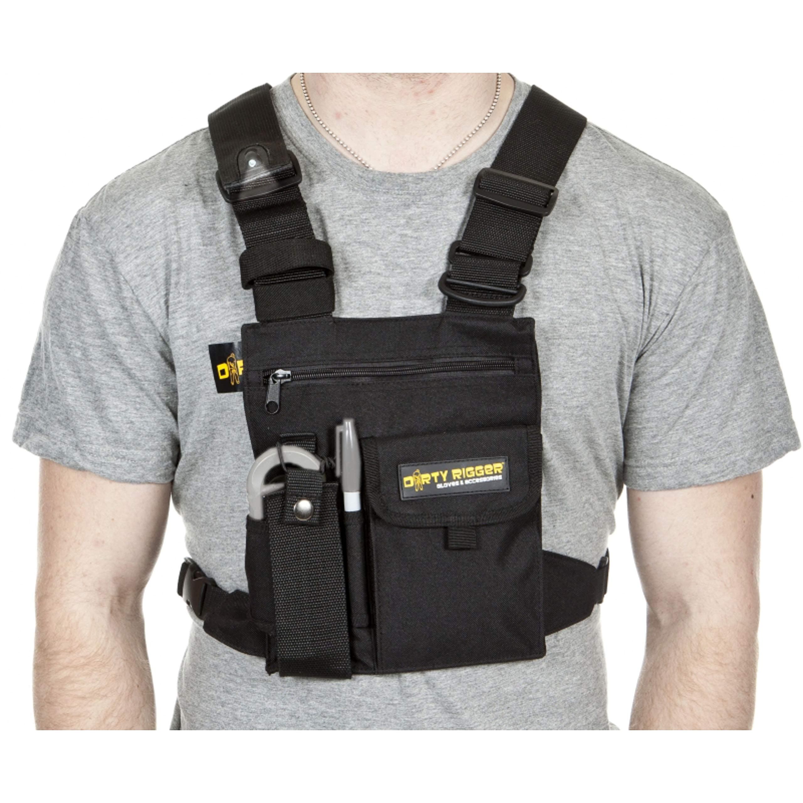 Dirty Rigger DTY-LEDCHESTRIG LED Chest Rig With LED Light Tactical Vest Style