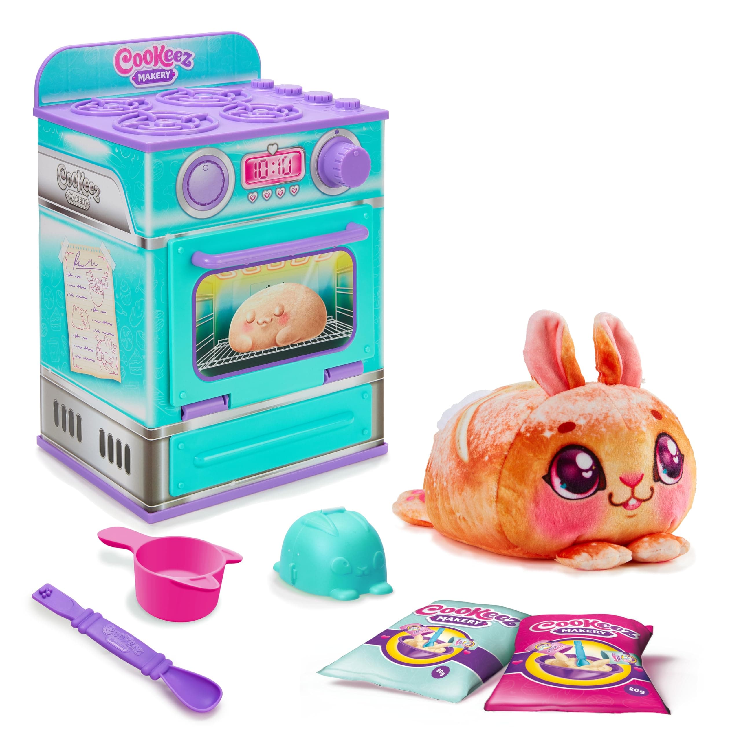 Cookeez Makery Baked Treatz. Mix & Make a Plush Best Friend! Place Your Dough...