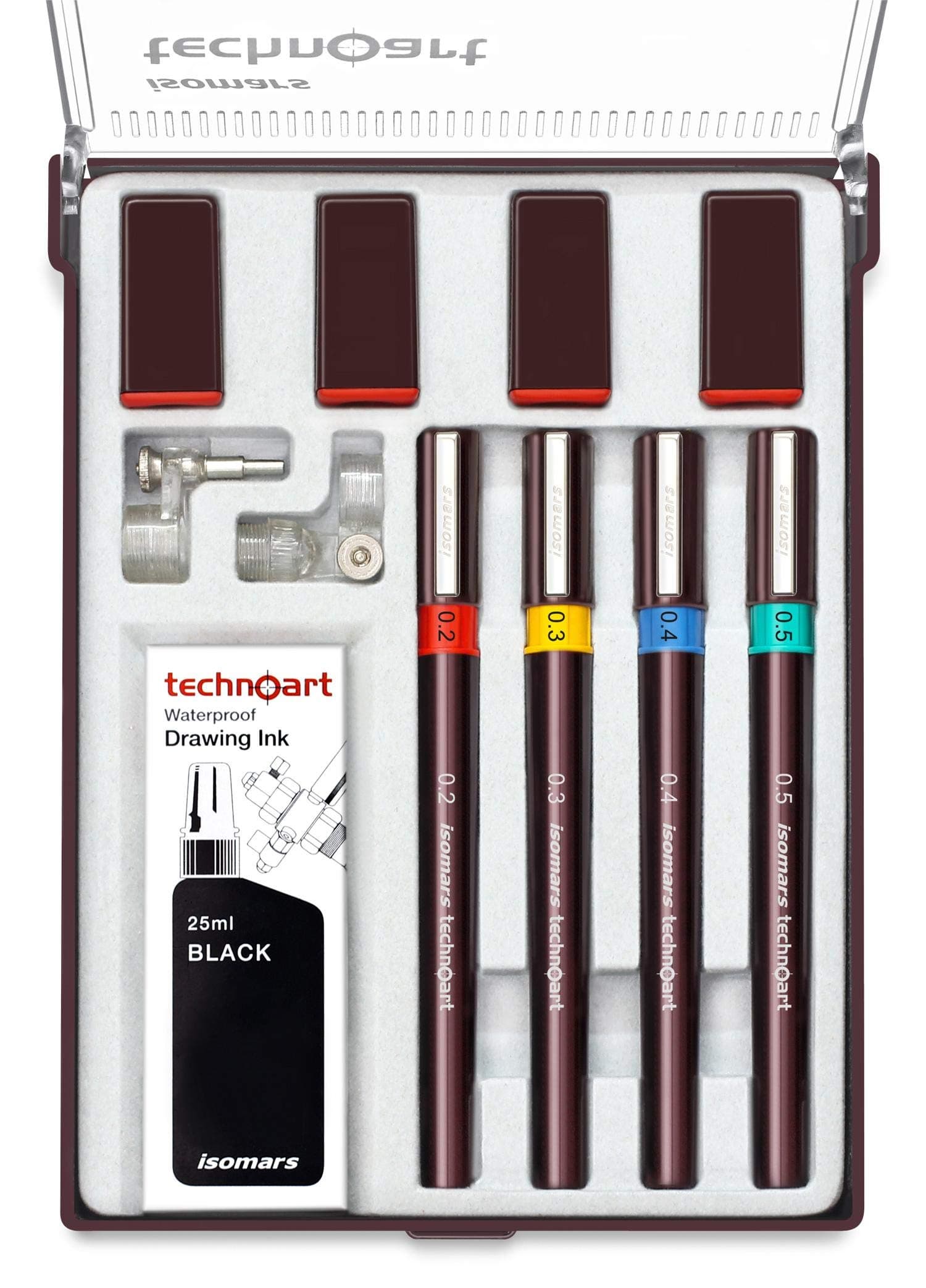 Technoart Technical Drawing Pen SET OF 4