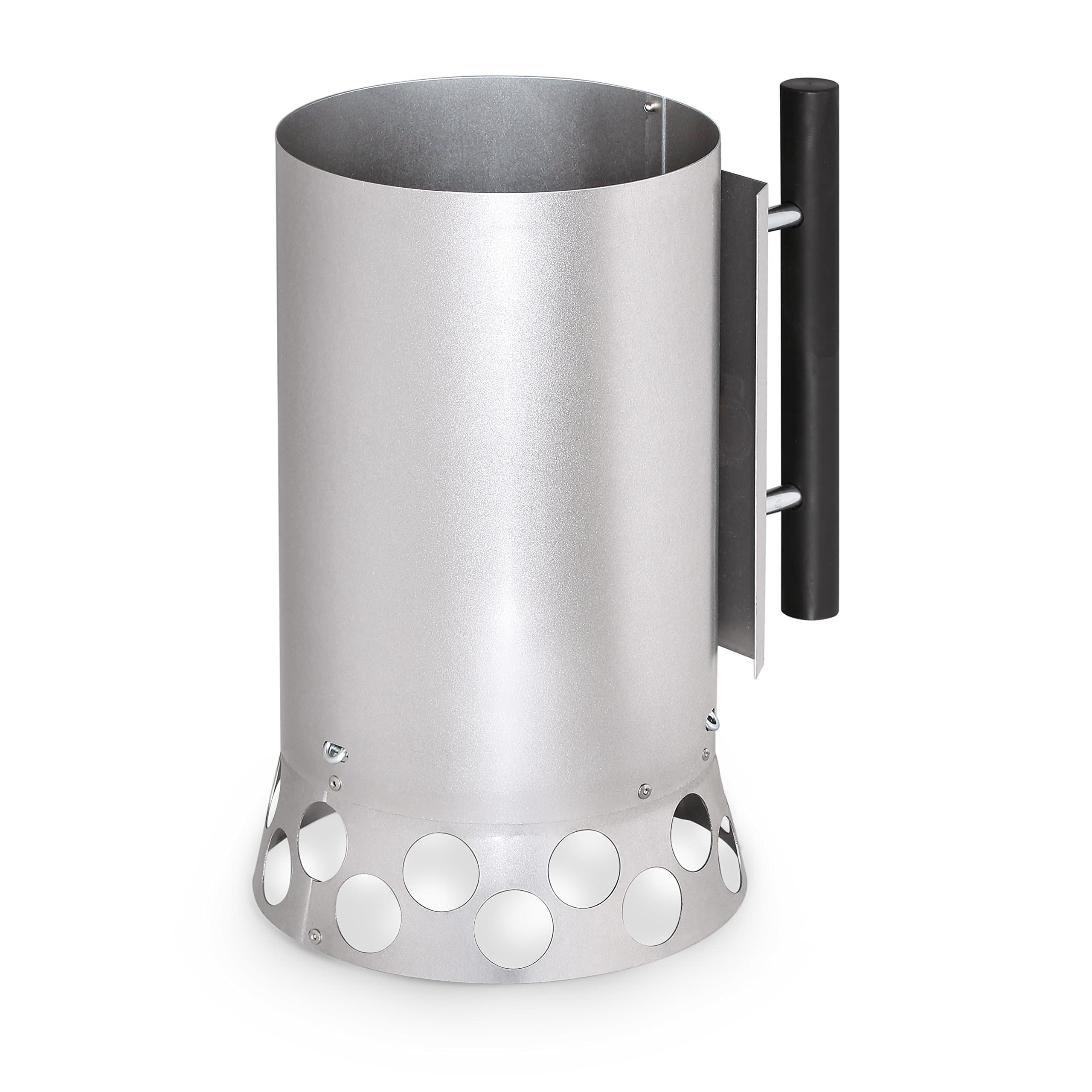 Padamo Quick Can Charcoal Chimney Starter – Silver, 19 x 29 x 31 cm, Q-C-1