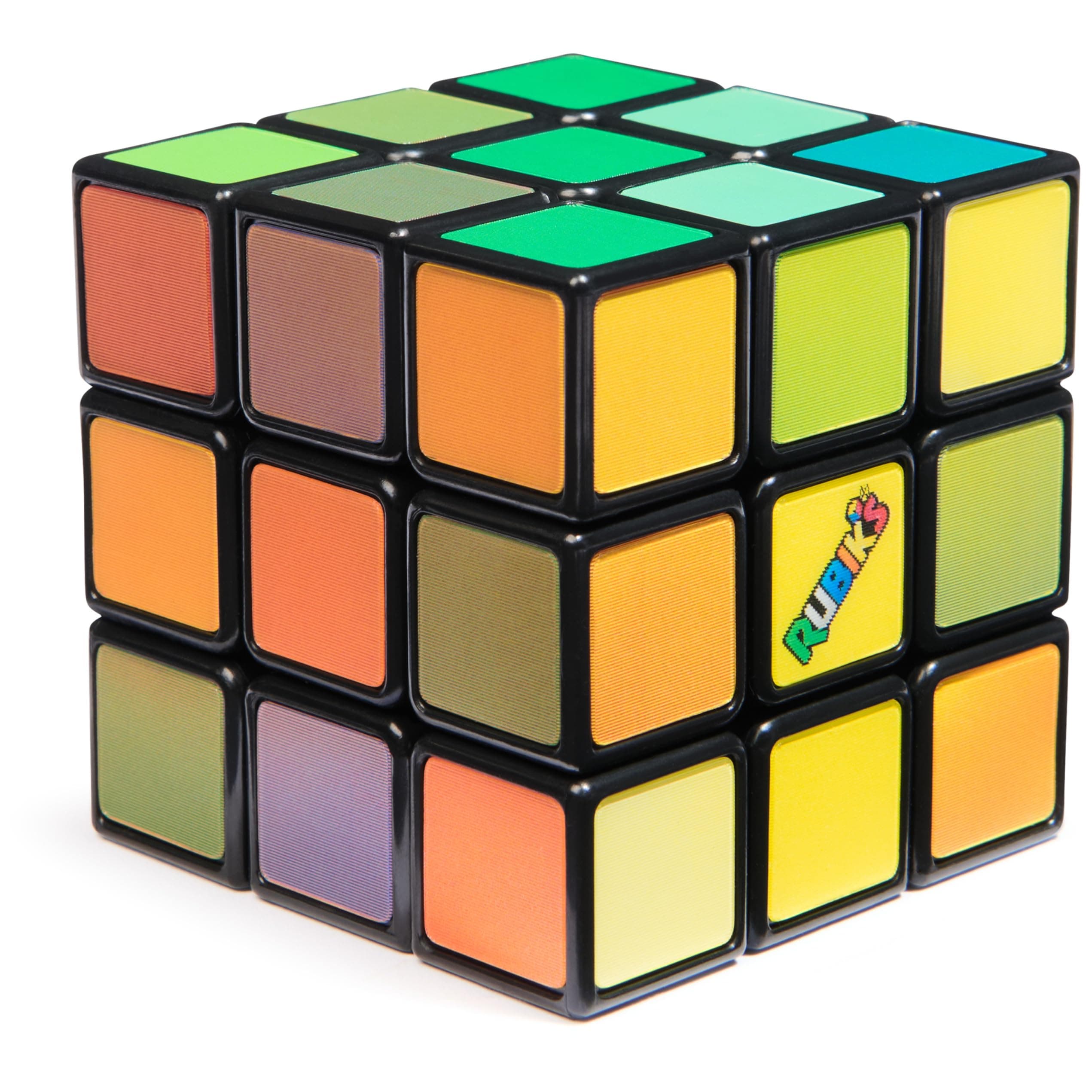 Impossible Cube 3 x 3 – Puzzle Game for Adults and Children Magic Cube – Puzzle with Squares that Change Color Depending on the Angle – Cube Problem Solving – Children's Toy Age 8+