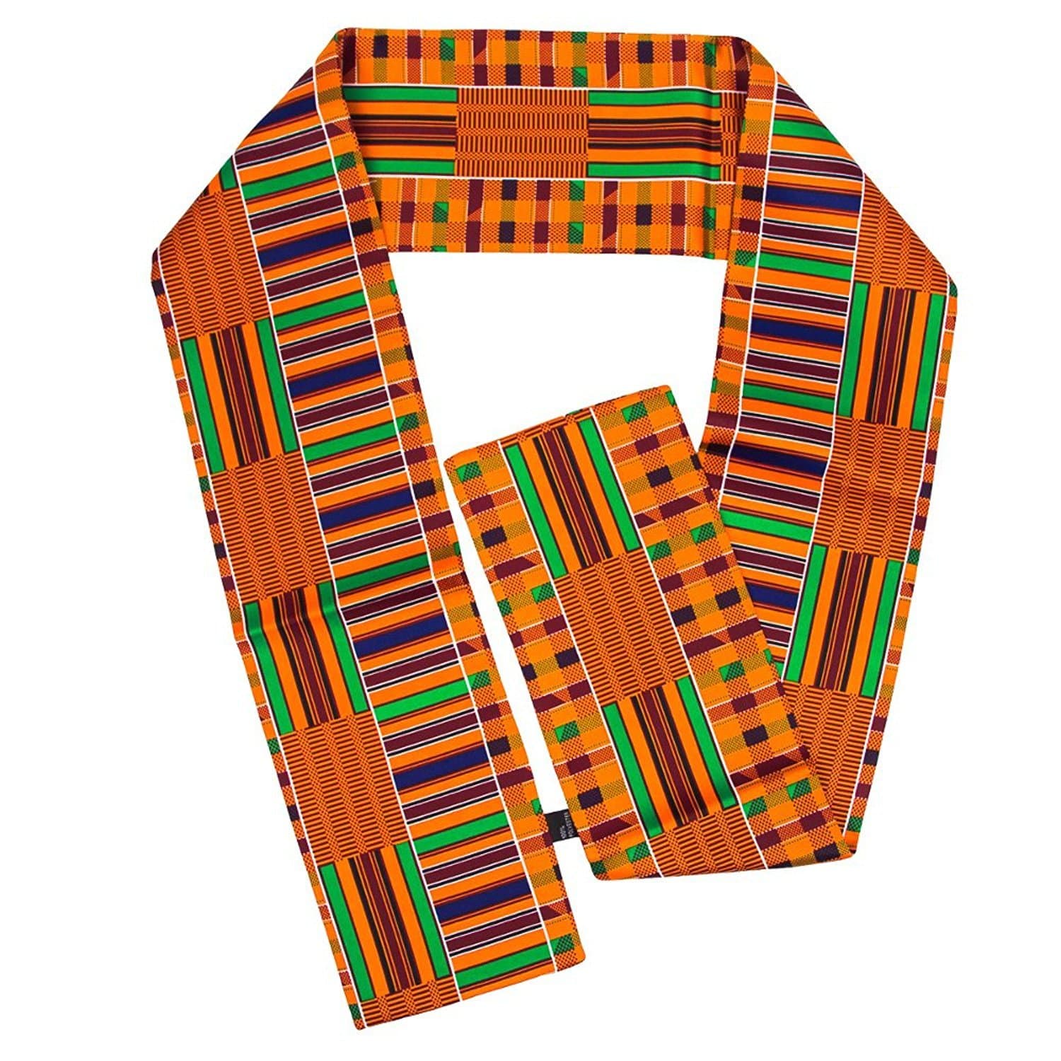 Beautiful Polyester Kente African Print Scarf